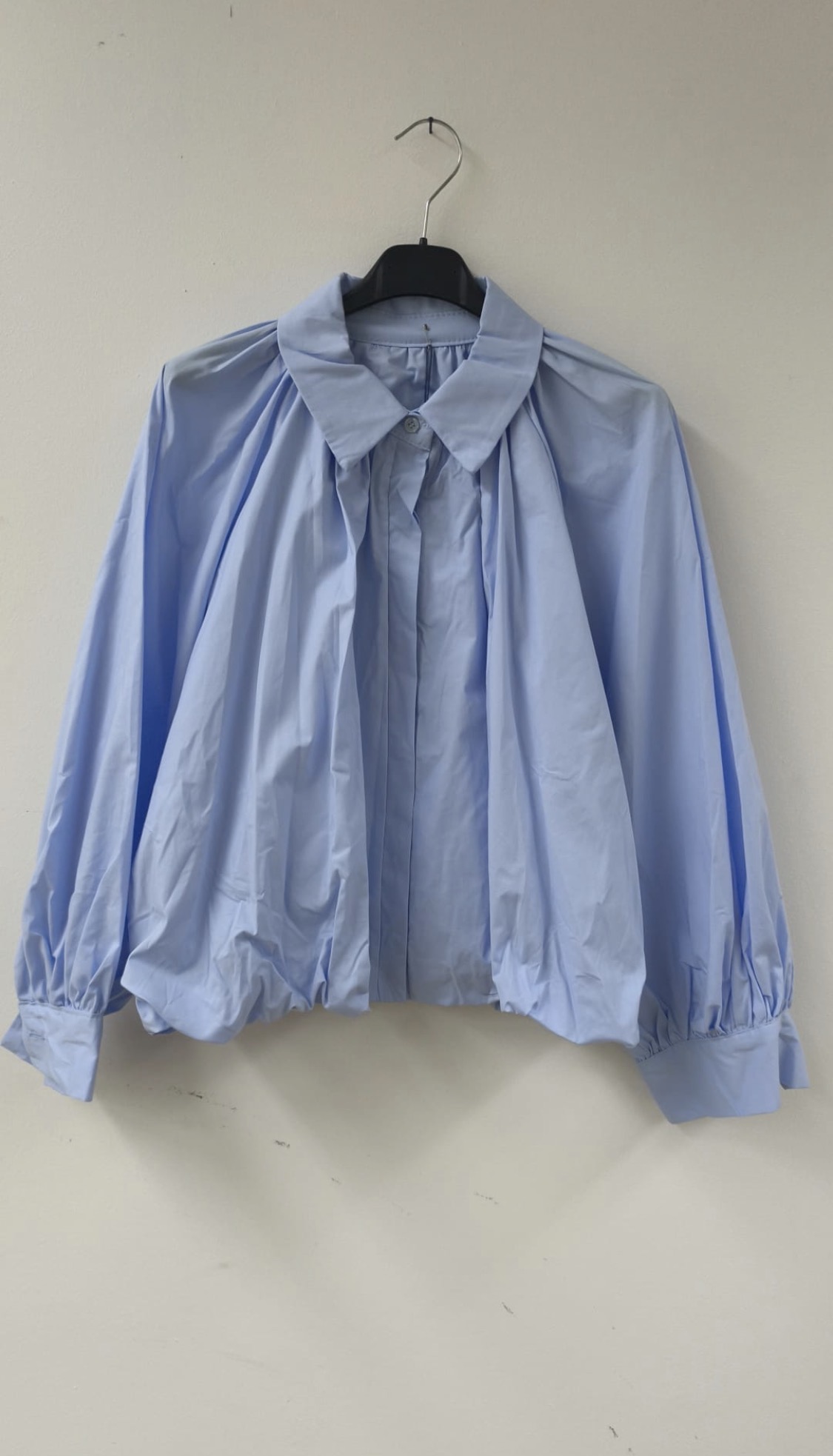 Ballonbluse „Vittoria“ – Made in Italy 🇮🇹  34-42 Basic Bluse