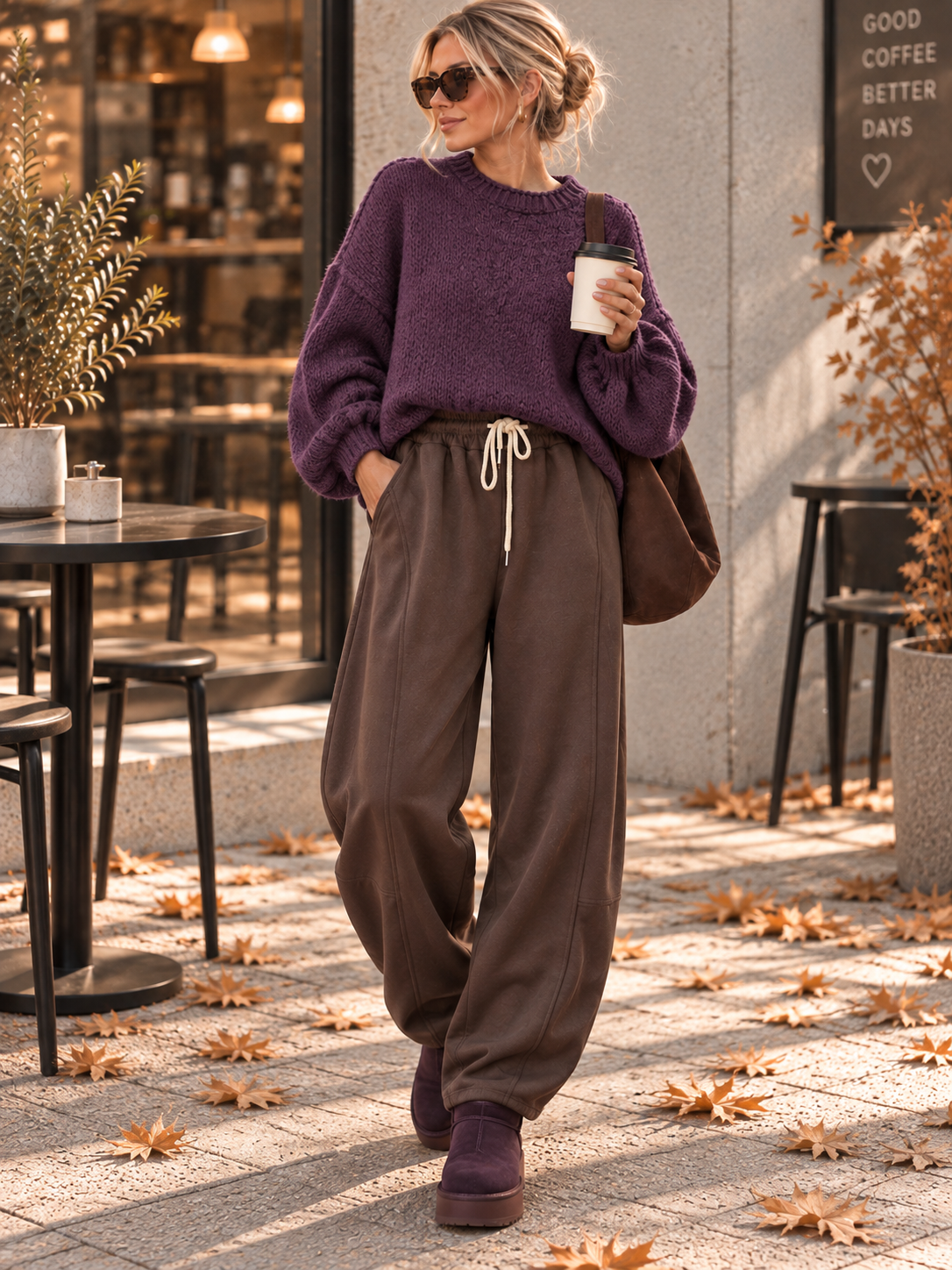 Soft Touch Oversize Pullover I SP0152 I 34 - 44 I Made in Italy