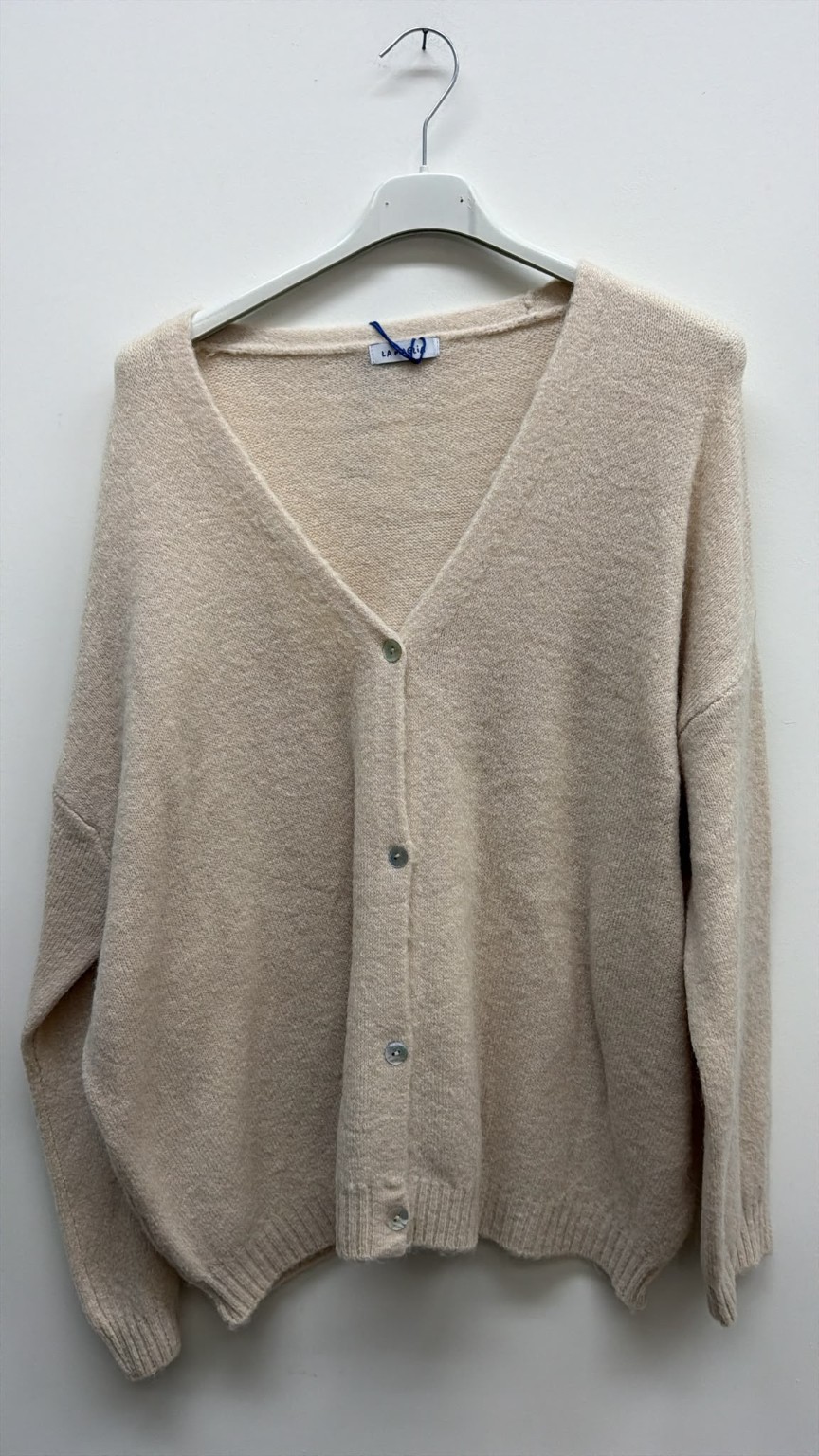 Agnetha – Oversize Alpaka Strickjacke | Made in Italya Cardigan  34-44