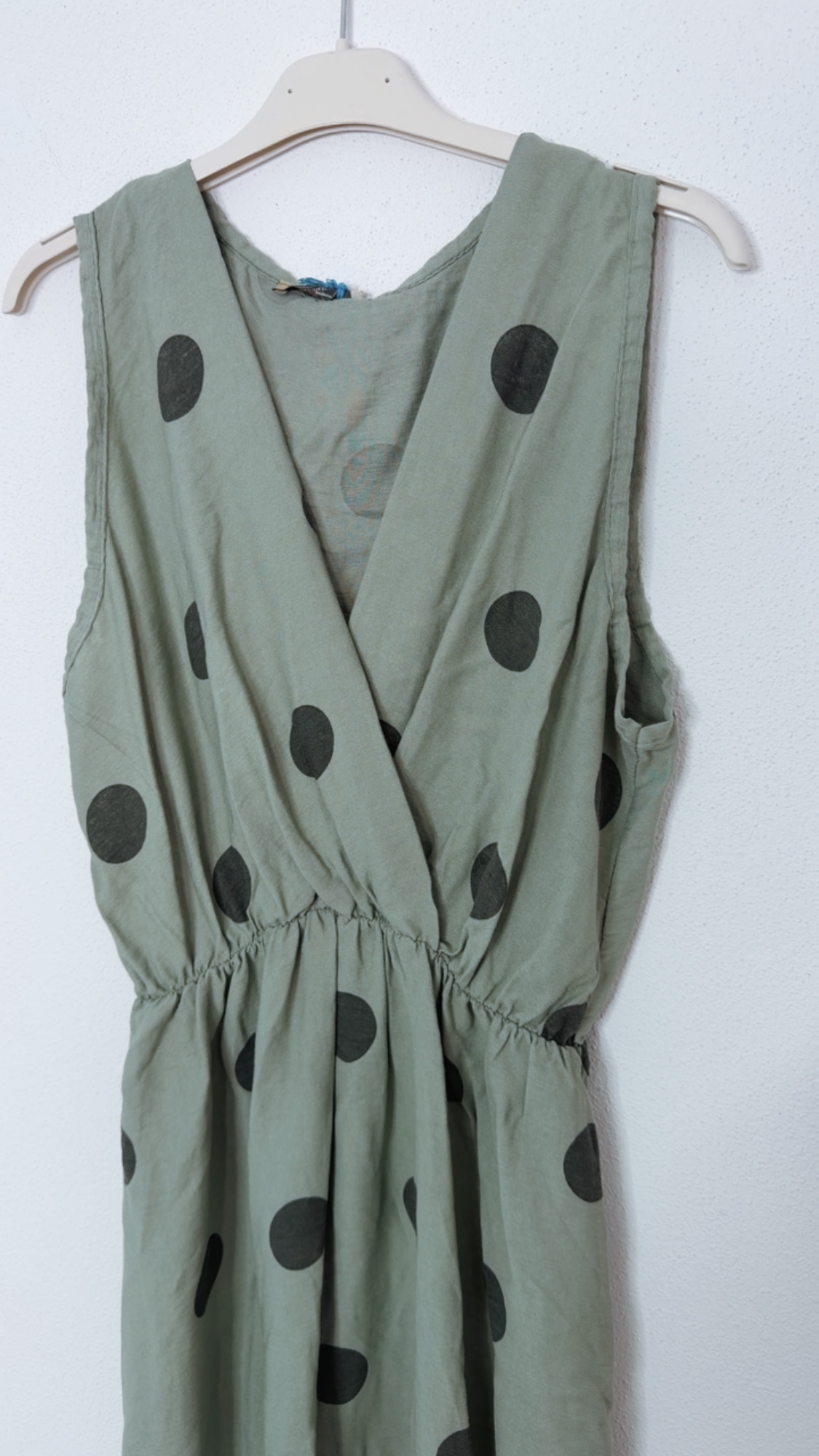 Maxi-Kleid Belladonna Polka Dots Made in Italy 34-42