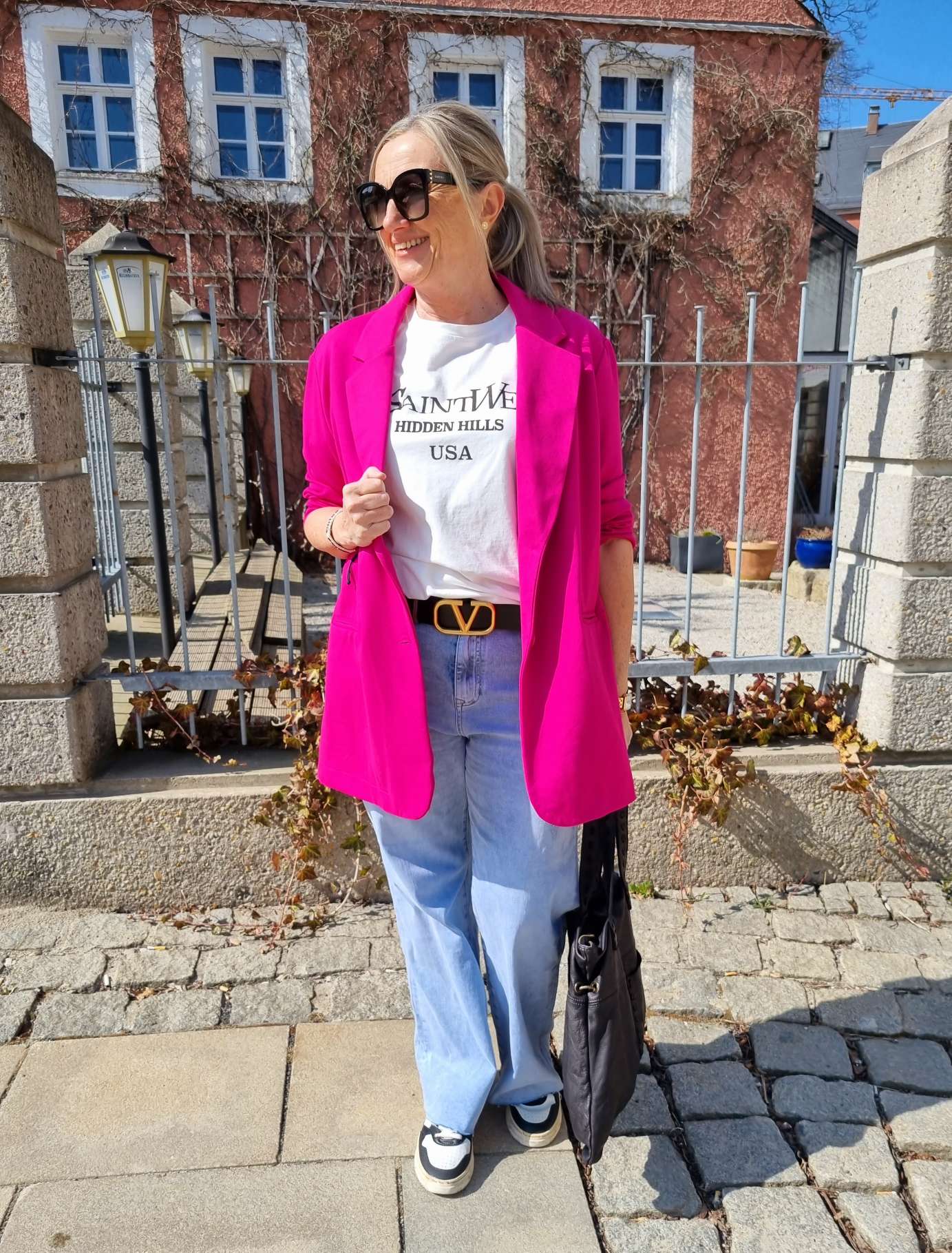 MARLENE JEANS ALEX - VARIANTENARTIKEL Denim Schlag Hose blue MARLENE JEANS ALEX - VARIANTENARTIKEL Denim Schlag Hose blue