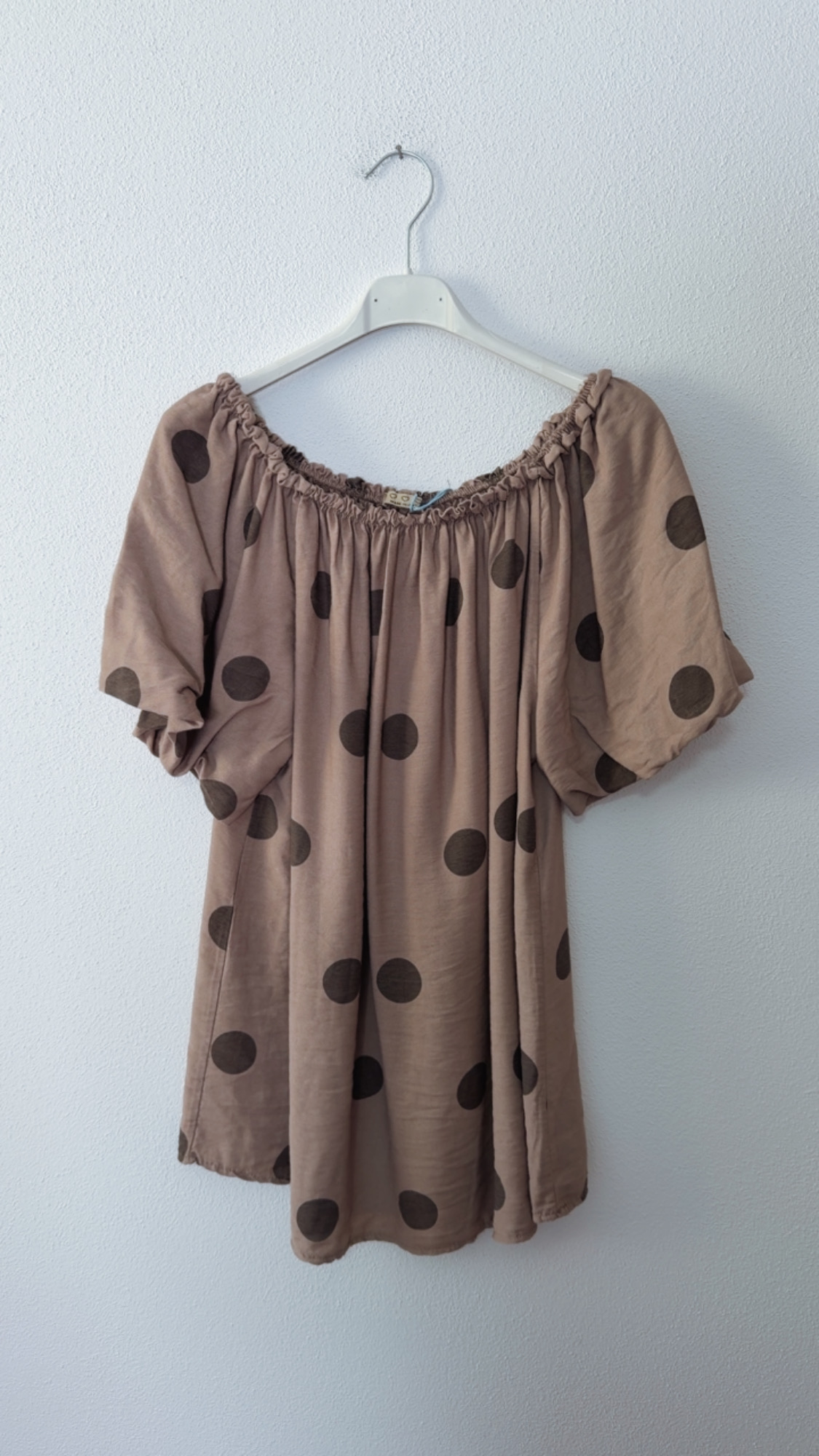 Blusenshirt Amina – Punkte, die gute Laune machen 🤍Gr. 34-42/44 Made in Italy Dots