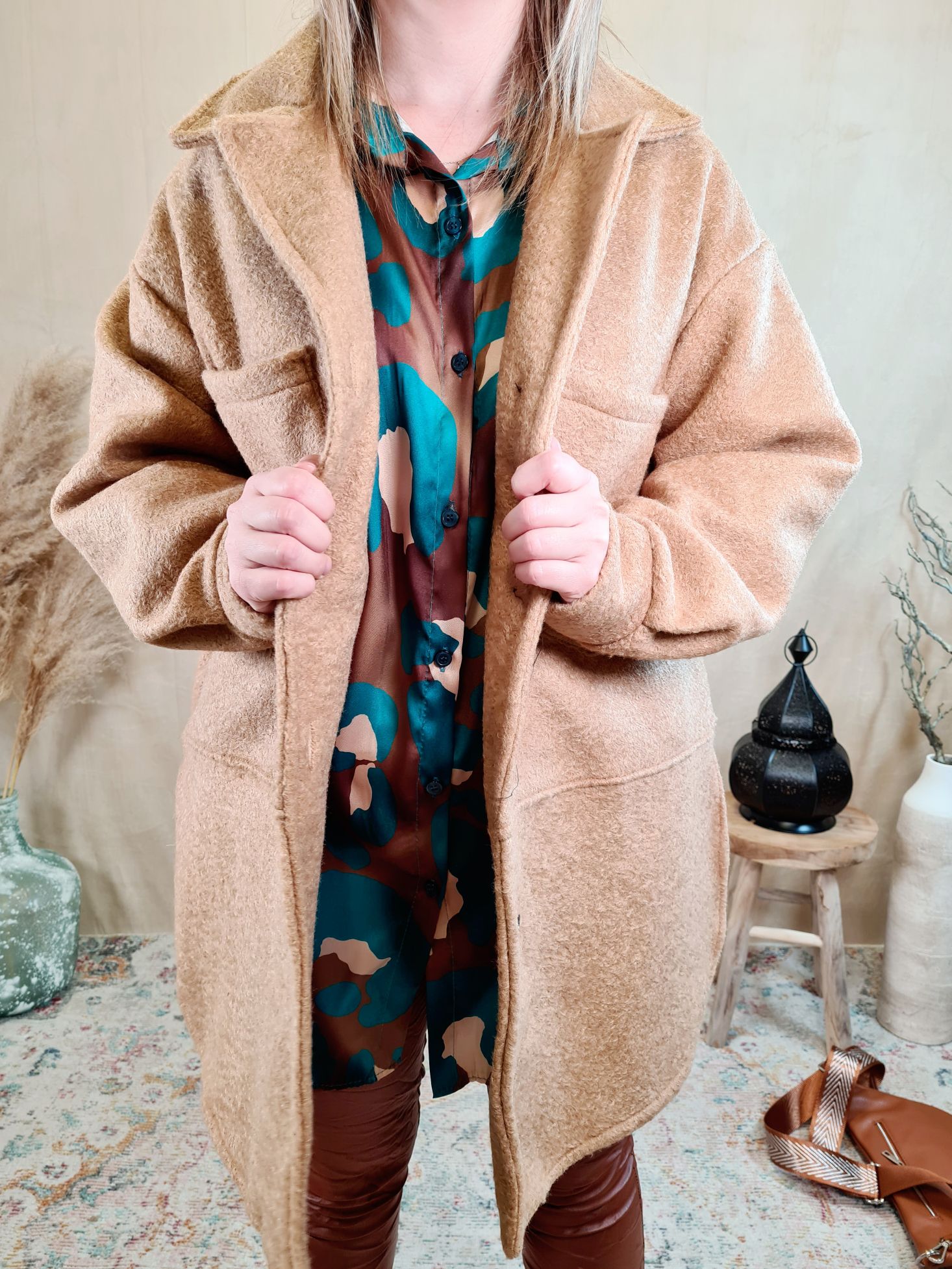 WOLL MANTEL KURZ SANDRO CAMEL 34-42 Made in Italy Winter Jacke Fleece COAT WOLL MANTEL KURZ SANDRO CAMEL 34-42 Made in Italy Winter Jacke Fleece COAT