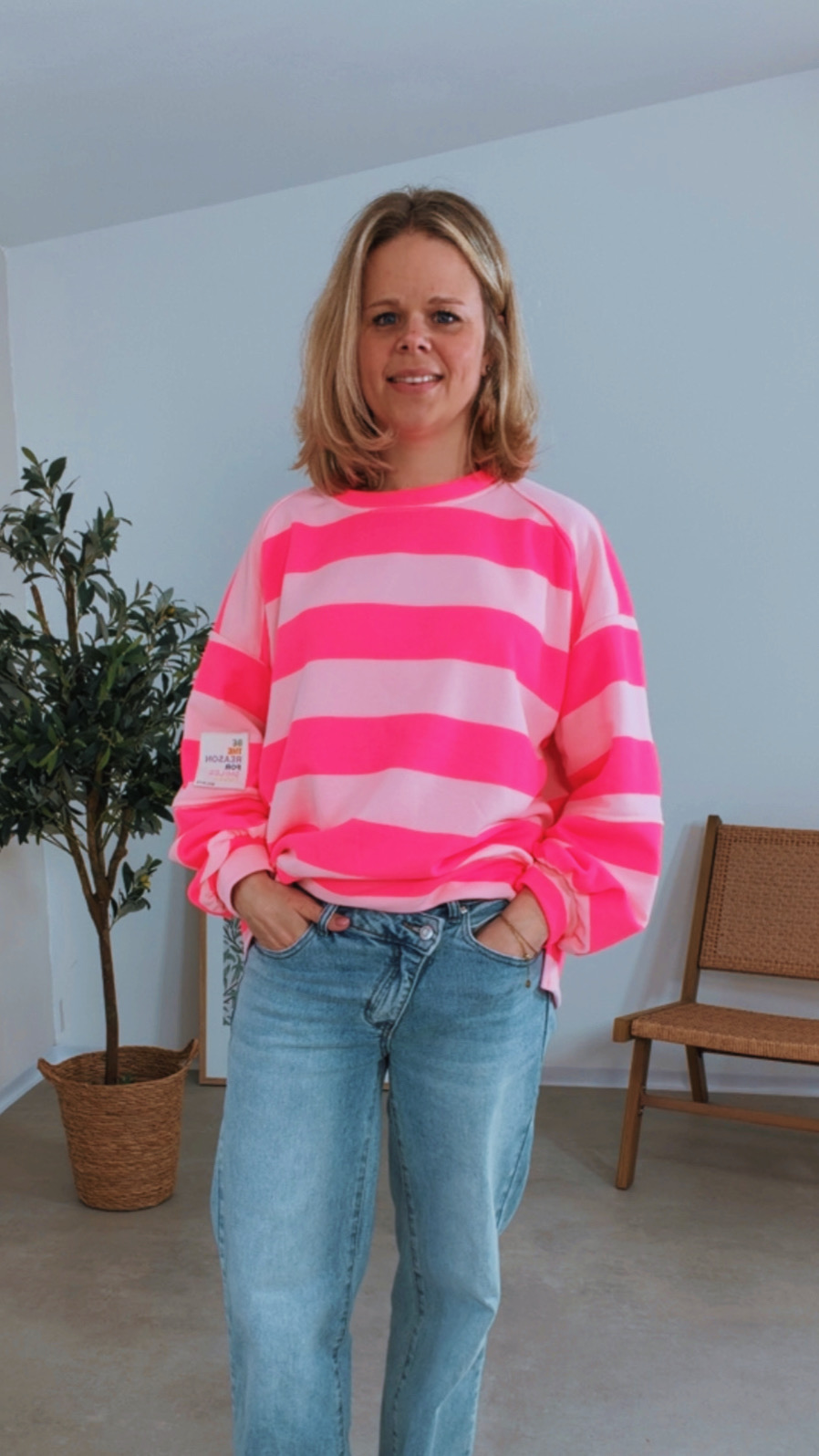 SWEATER PINA STRIPES Made in Italy 36 - 42