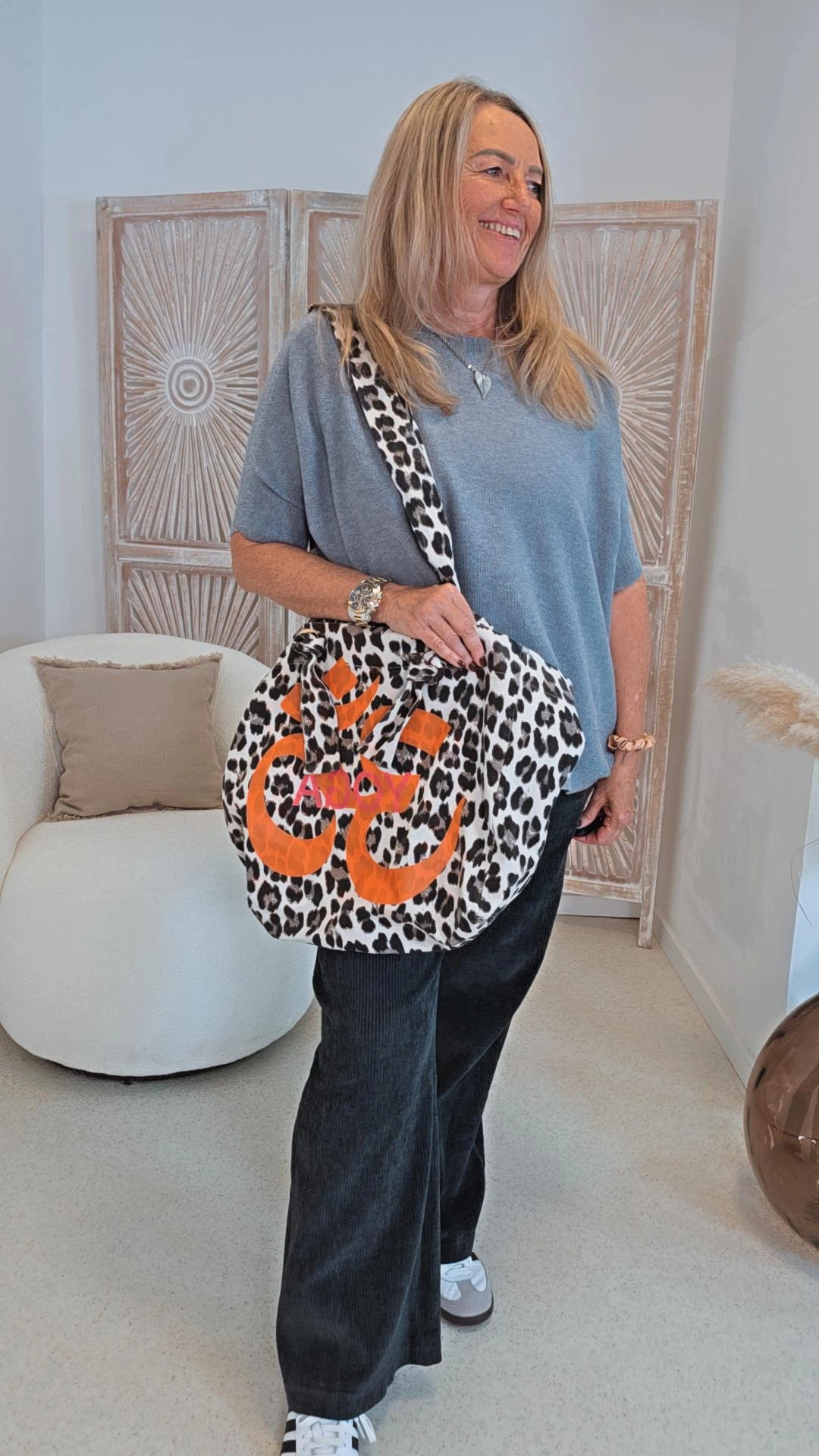 YOGA-TASCHE BAUMWOLL-SHOPPER
