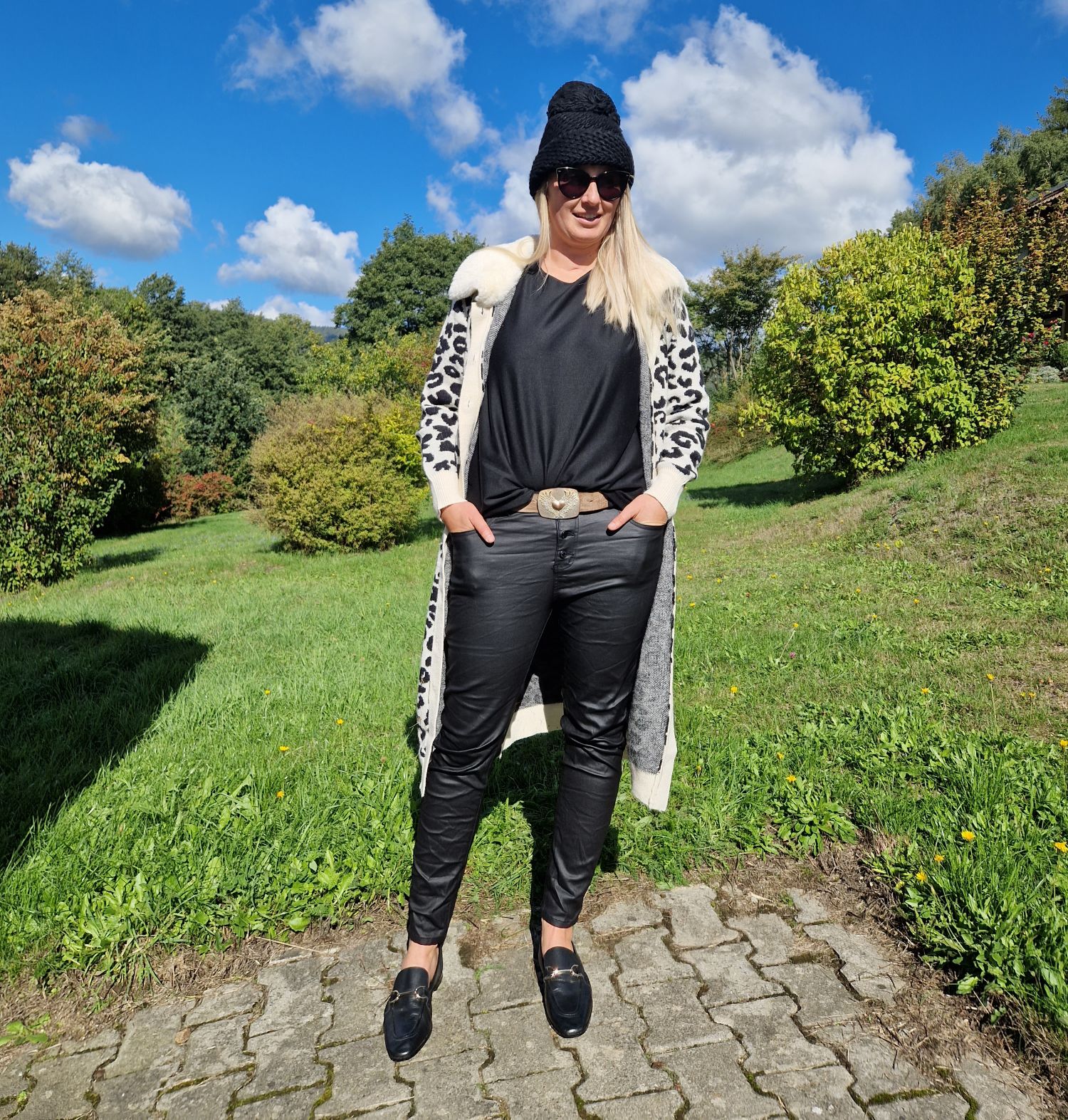 LUXURY KNIT COAT MIRINA CREME LEO 34-42 Strickmantel Mantel Cardigen Italy Kollektion LUXURY KNIT COAT MIRINA CREME LEO 34-42 Strickmantel Mantel Cardigen Italy Kollektion