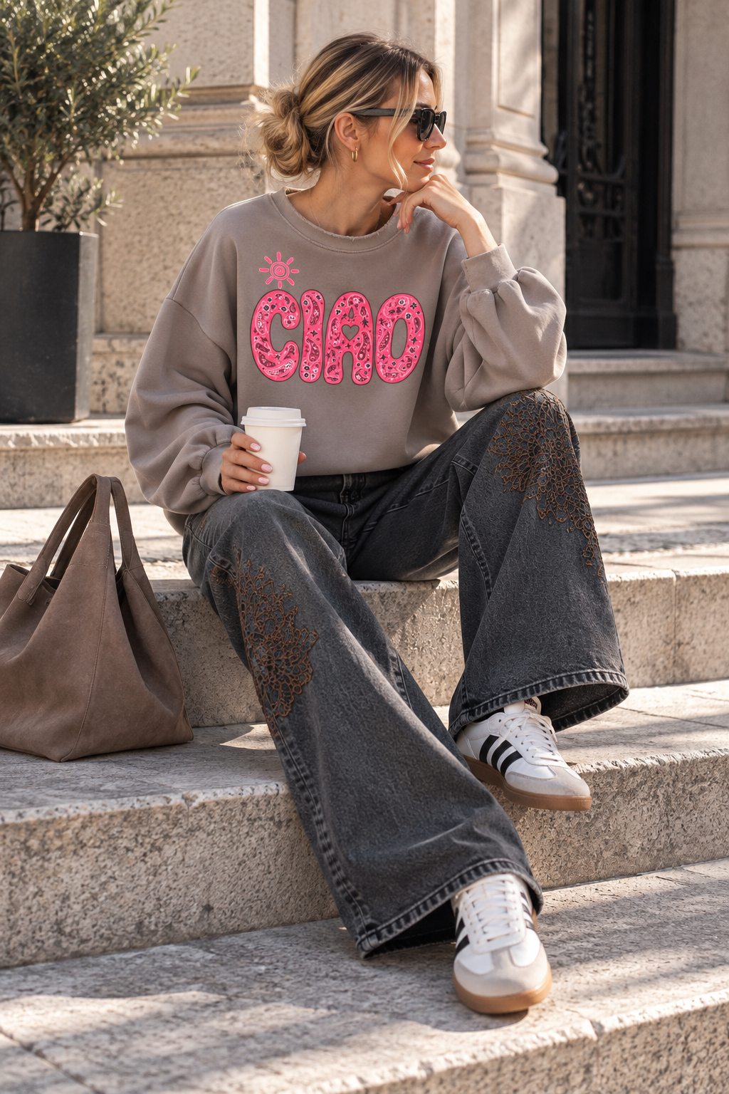 CIAO Statement Sweater I SW0126 I 34-42 I Made in Italy