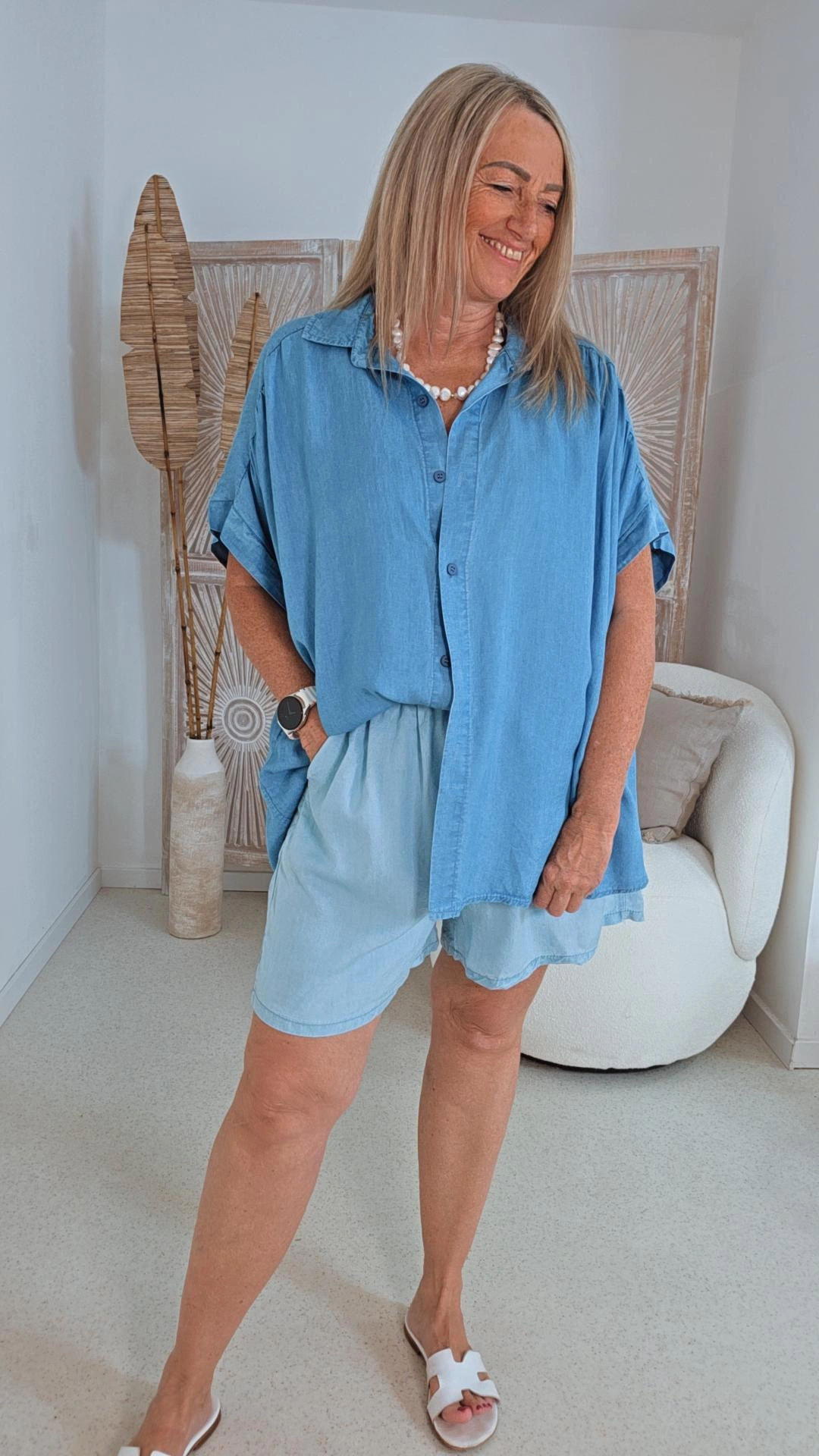 JEANS SHORTS BELLE Made in Italy 34 - 42