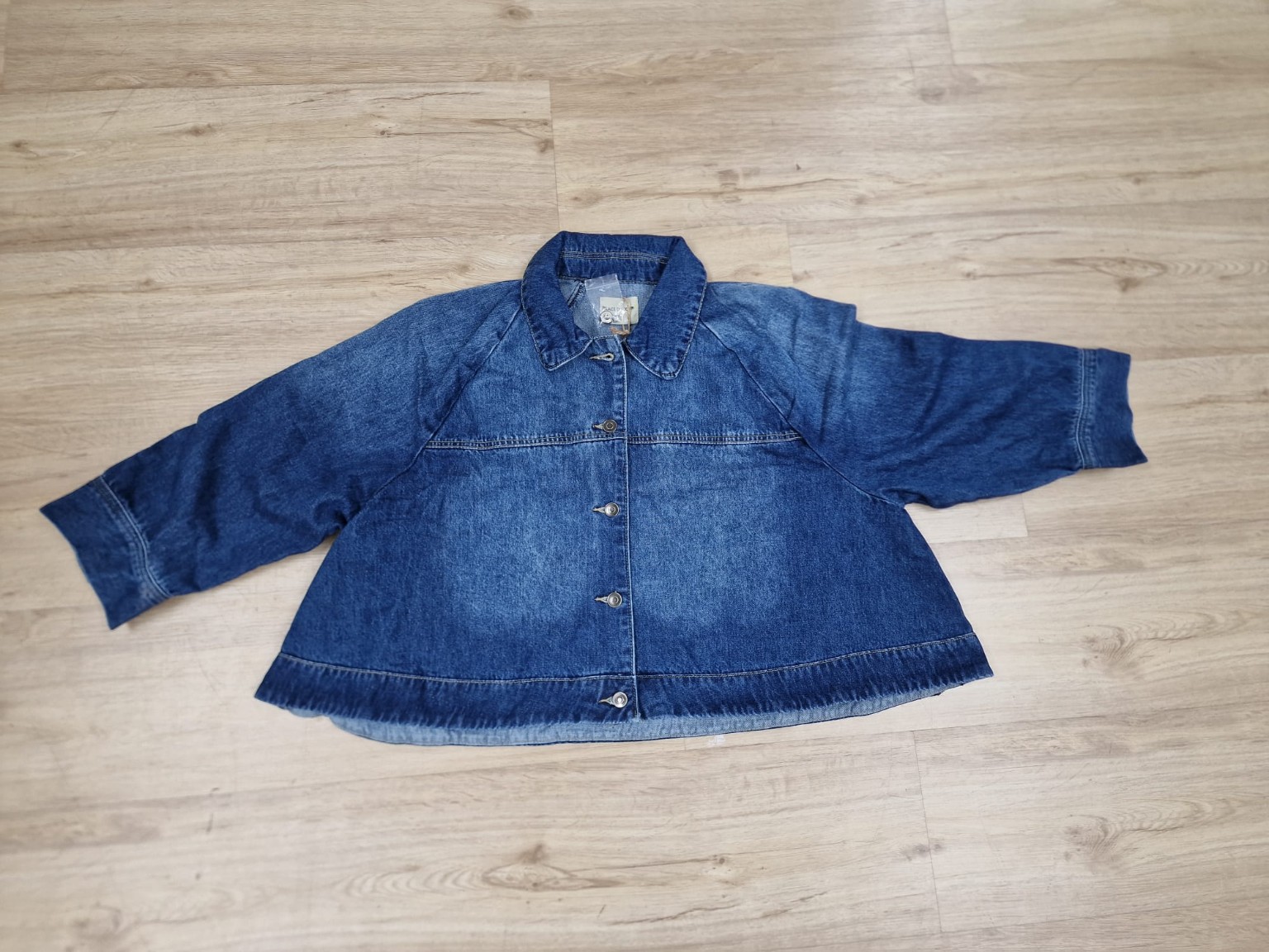 Oversize Jeansjacke in A-Linie – lässiger Hängerchen-Style | JJ0091