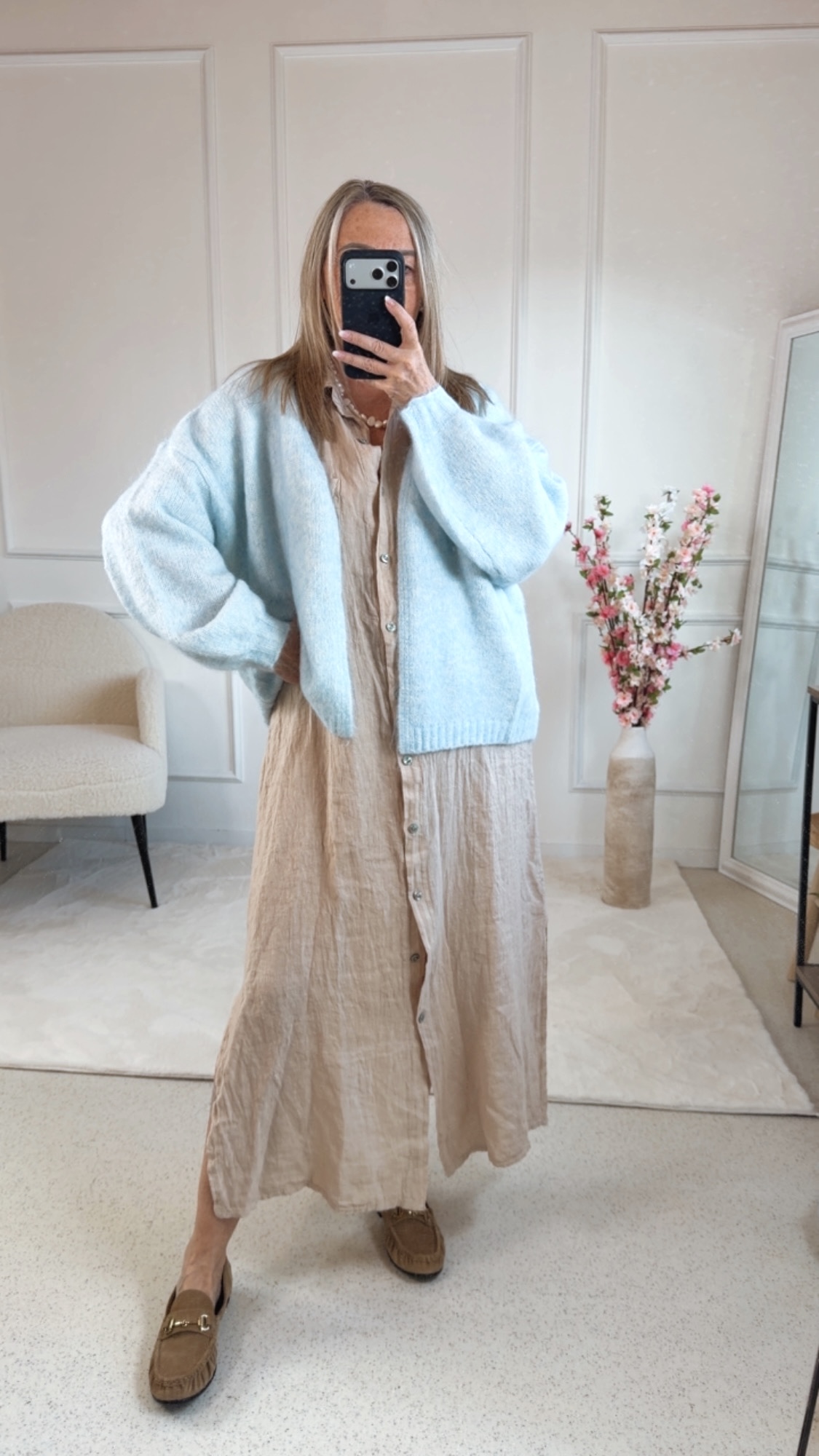 SOFTE STRICKJACKE ISABELLA  Italy Style Gr 34-42 Cardigan