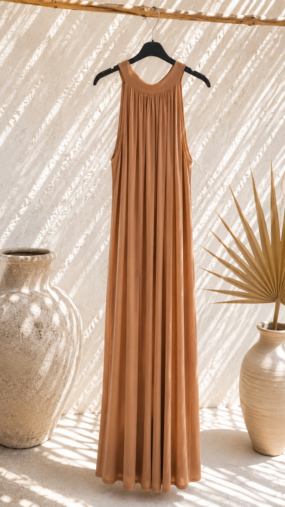 Kofferkleid Kleid „Amboseli“ lang – Dein stilvoller Begleiter für jeden Sommertag Made in Italy Gr 34-42