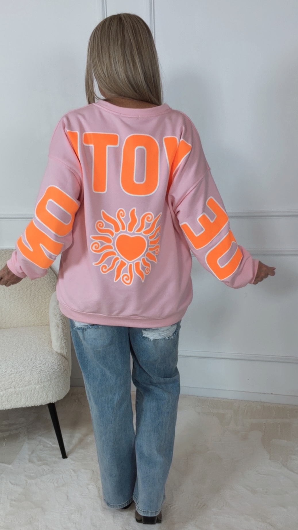 SWEATER DEEP LOVE Made in Italy 36 - 44