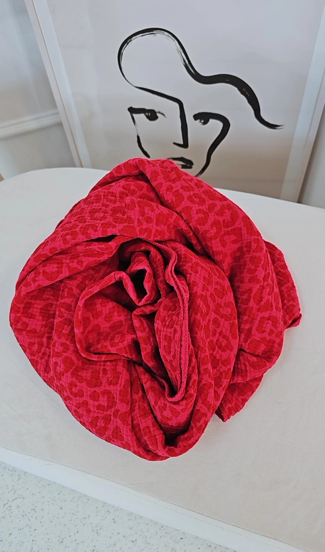 MUSSELIN SCHAL SCARF BARBARA LEO  Pareo Made in Italy