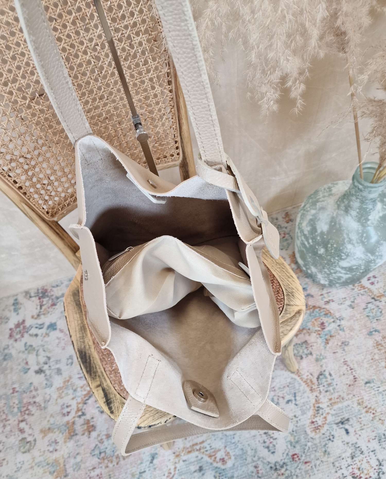 LEDER SHOPPER LYNN BEIGE Made in Italy Echtleder Tasche Schultertasche versch. Farben Kopie LEDER SHOPPER LYNN BEIGE Made in Italy Echtleder Tasche Schultertasche versch. Farben Kopie