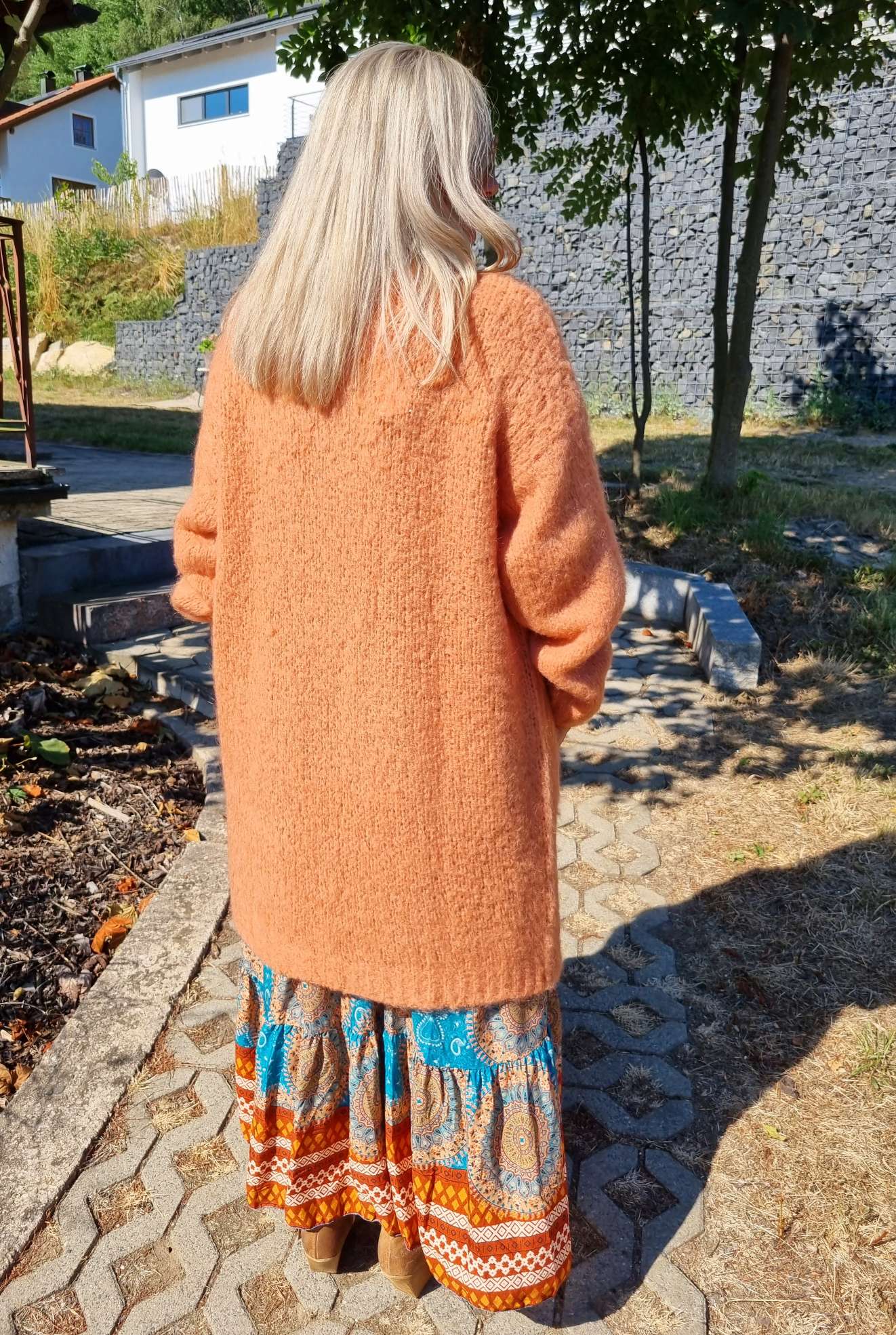 EDLER KNIT CARDIGAN CHARLOTTE ROST MOHAIR 34-42 Made in Italy Strickjacke Strickmantel Mantel EDLER KNIT CARDIGAN CHARLOTTE ROST MOHAIR 34-42 Made in Italy Strickjacke Strickmantel Mantel