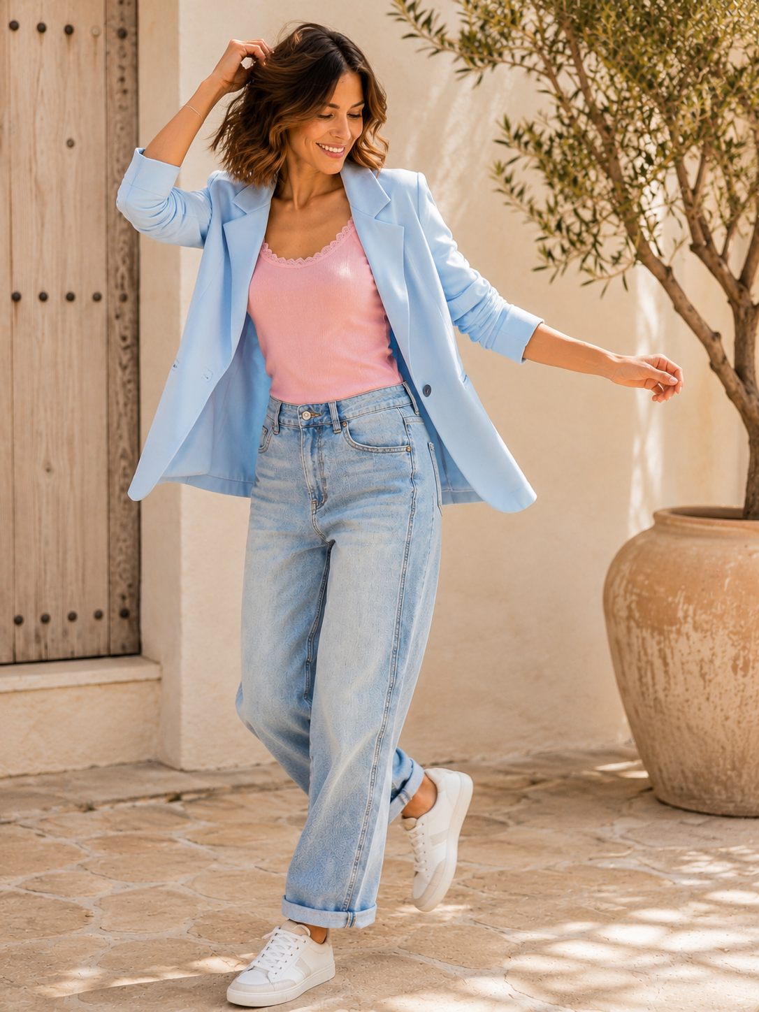 💖✨👚 Jersey-Blazer Zivana Made in Itlay 34-40/42