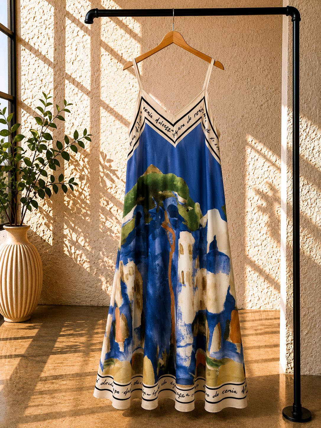 Kleid Lucca – Made in Italy – kurzes Sommerkleid mit mediterranem Flair – passend bis ca. Größe 42