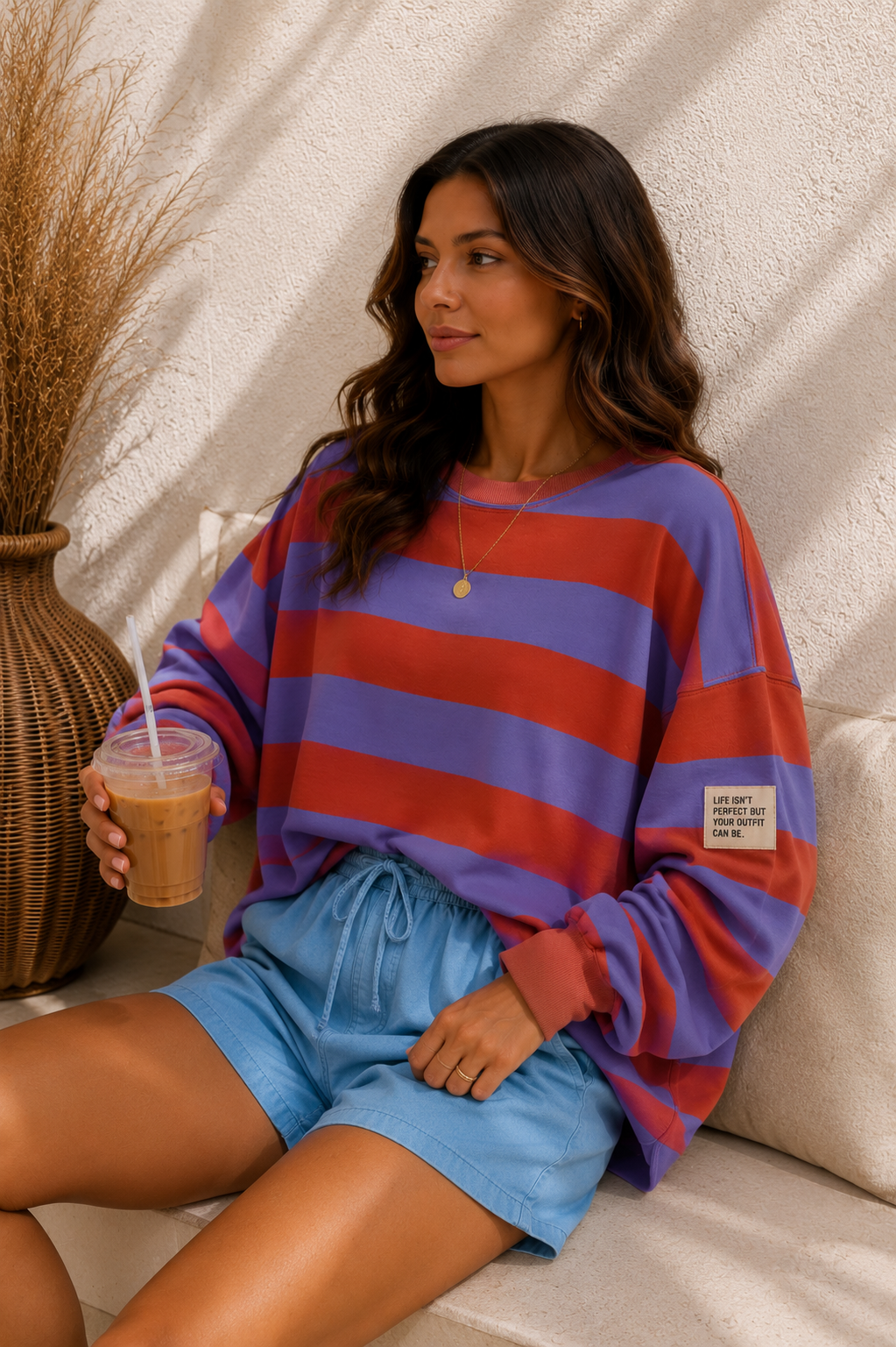 SWEATER PINA STRIPES Made in Italy 36 - 42