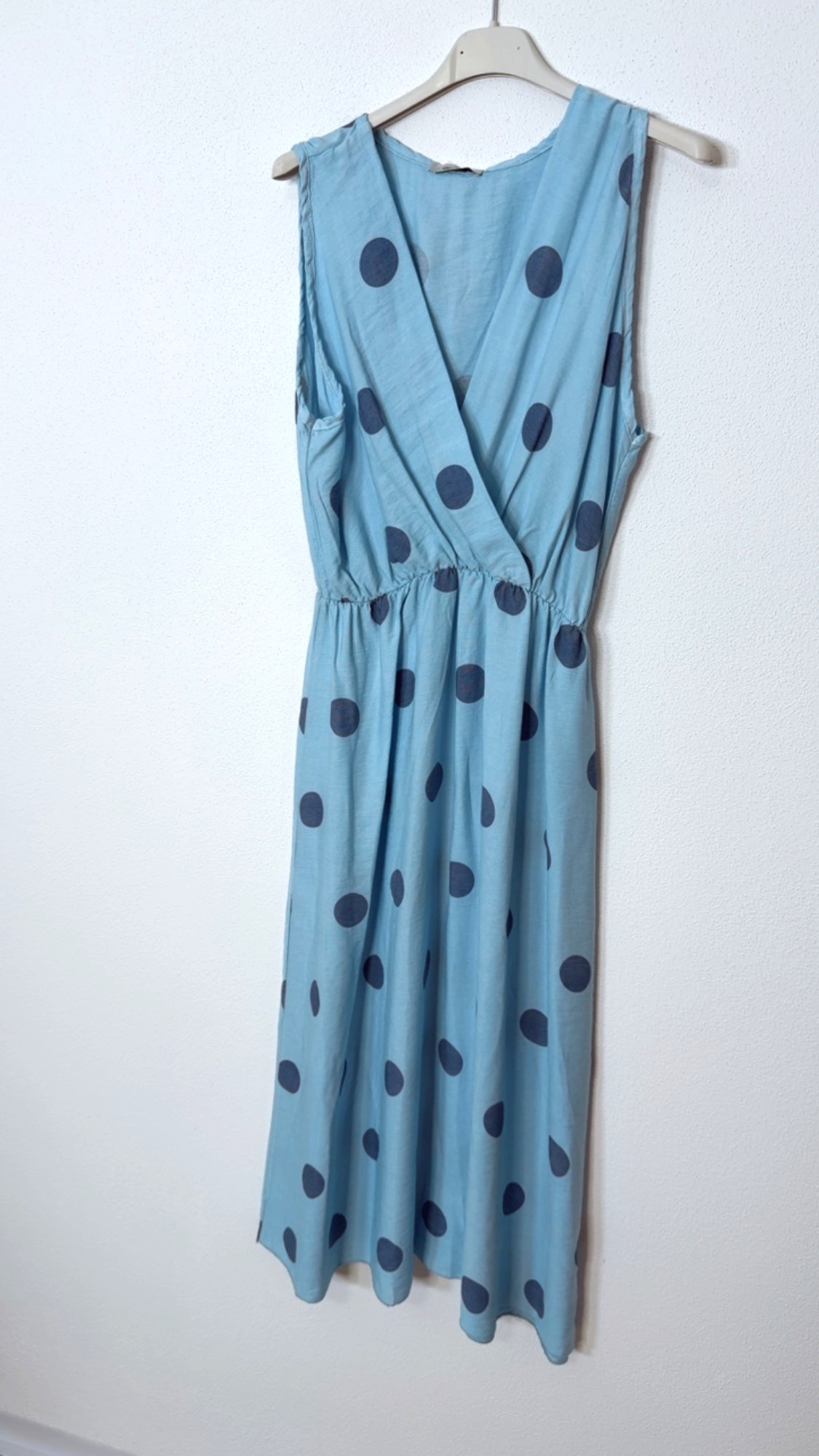 Maxi-Kleid Belladonna Polka Dots Made in Italy 34-42