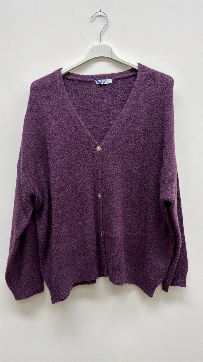 Agnetha – Oversize Alpaka Strickjacke | Made in Italya Cardigan  34-44