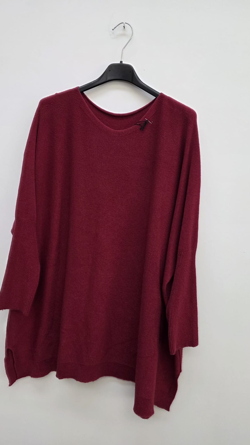 OVERSIZE KNIT SWEATER SIGRID Made in Italy 34-44/46 Strick Pullover