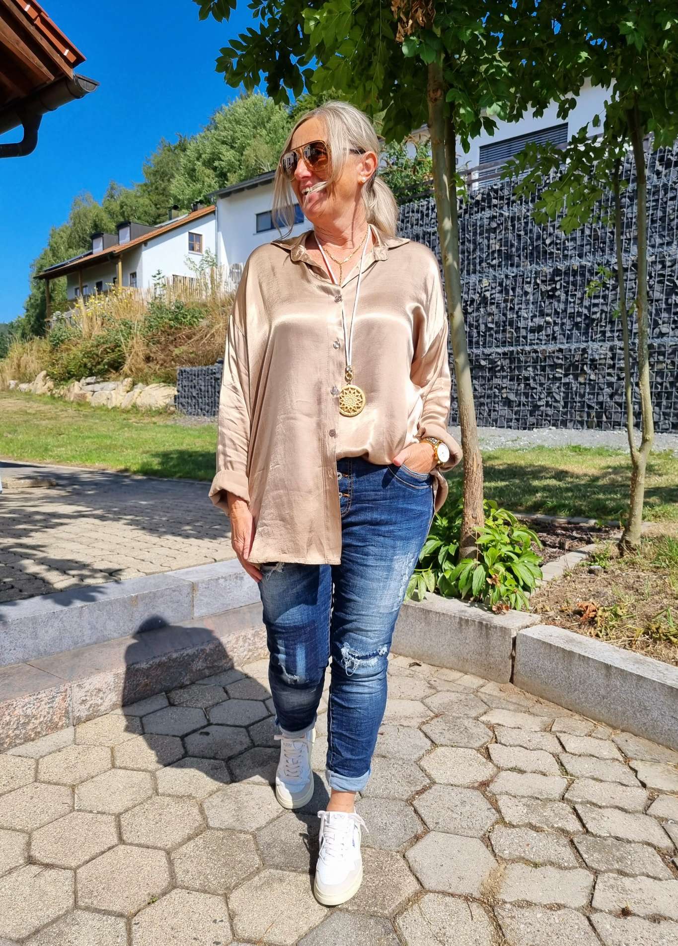 DESTROYED JEANS MARLIE - VARIANTENARTIKEL Basic Denim Hose Skinny Dark Blue Washed out Jogpant DESTROYED JEANS MARLIE - VARIANTENARTIKEL Basic Denim Hose Skinny Dark Blue Washed out Jogpant