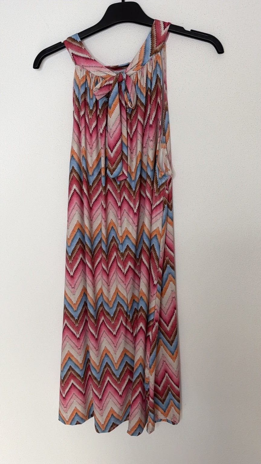 Kleid Bellara Zickzack-Muster Made in Italy 34-40/42