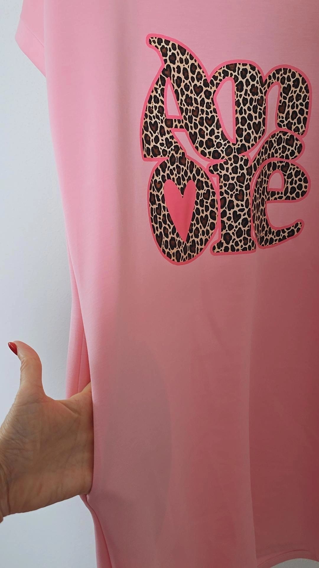Shirtkleid „Amore Milano“ 💕 Made in Italy 34-42 weicher Butterstoff