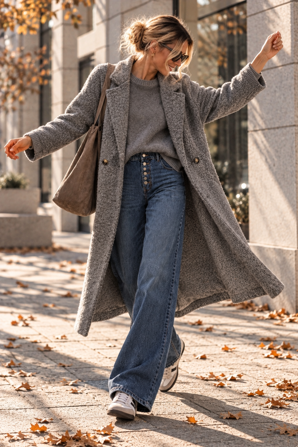 TREND MANTEL ELVIRA 36 - 42 Trench Coat Made in Italy