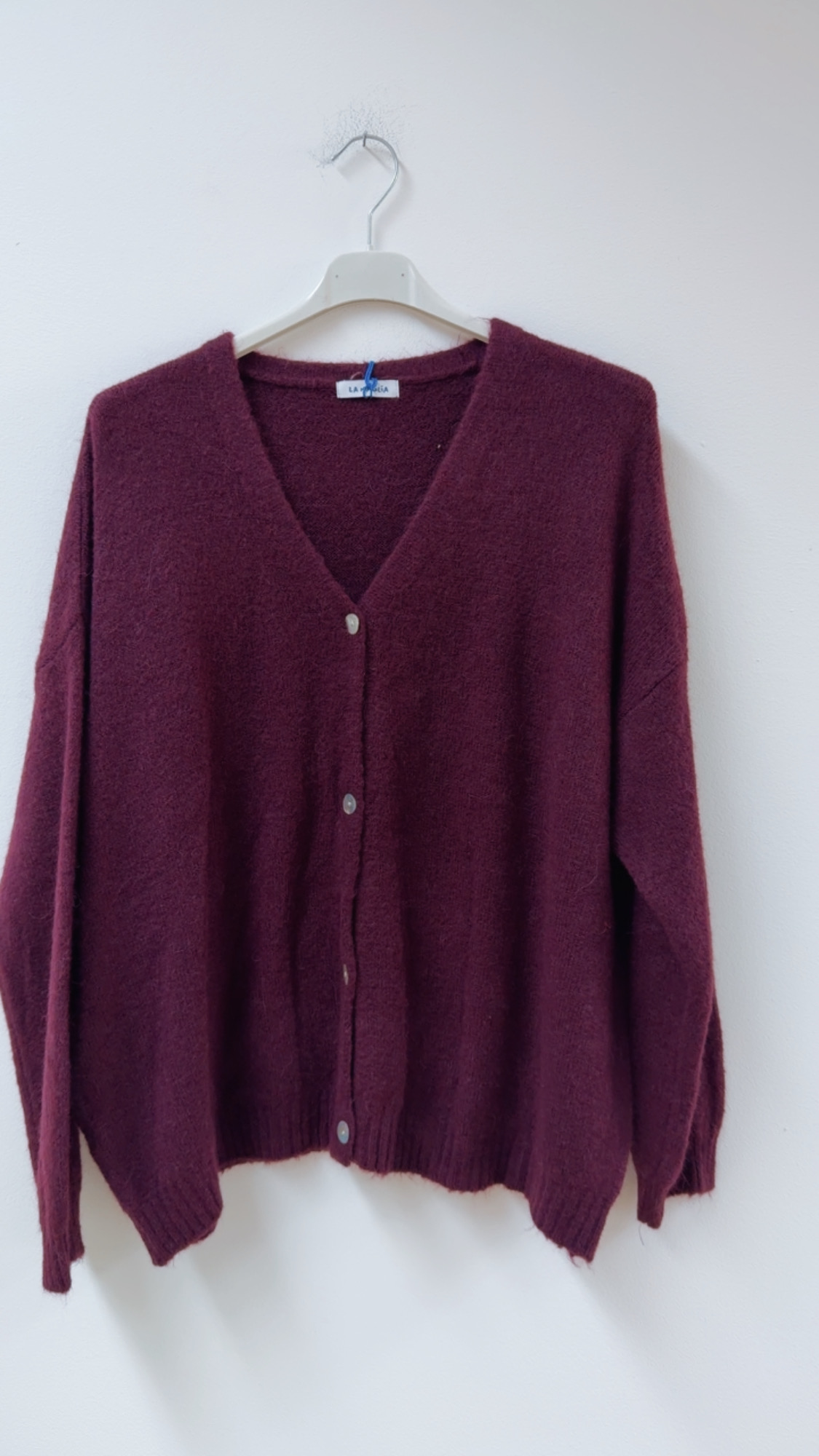 Agnetha – Oversize Alpaka Strickjacke | Made in Italya Cardigan  34-44