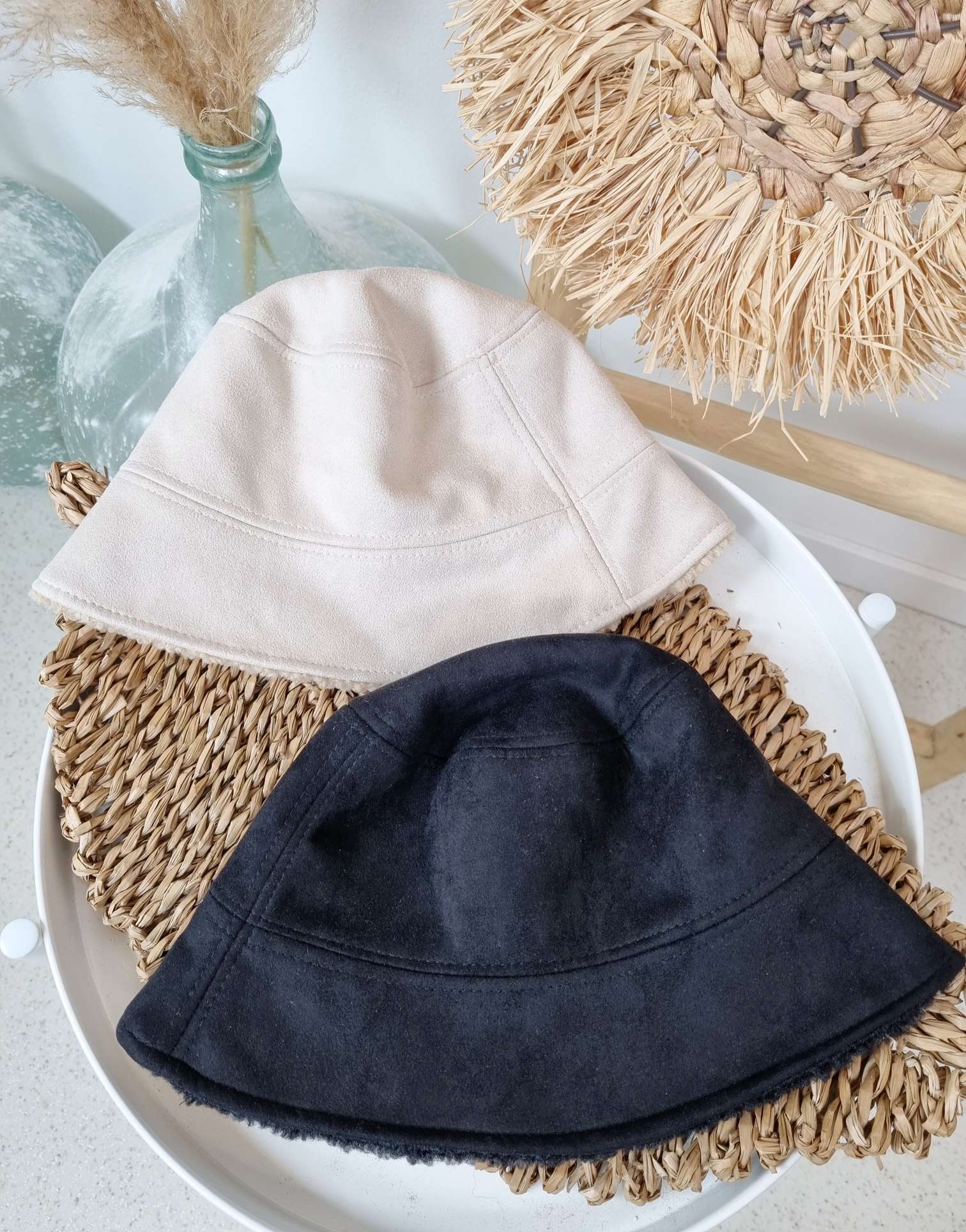TREND FISCHERHUT UTAH Italy Design TEDDY STOFF versch. Farben BUCKET HAT MÜTZE TREND FISCHERHUT UTAH Italy Design TEDDY STOFF versch. Farben BUCKET HAT MÜTZE