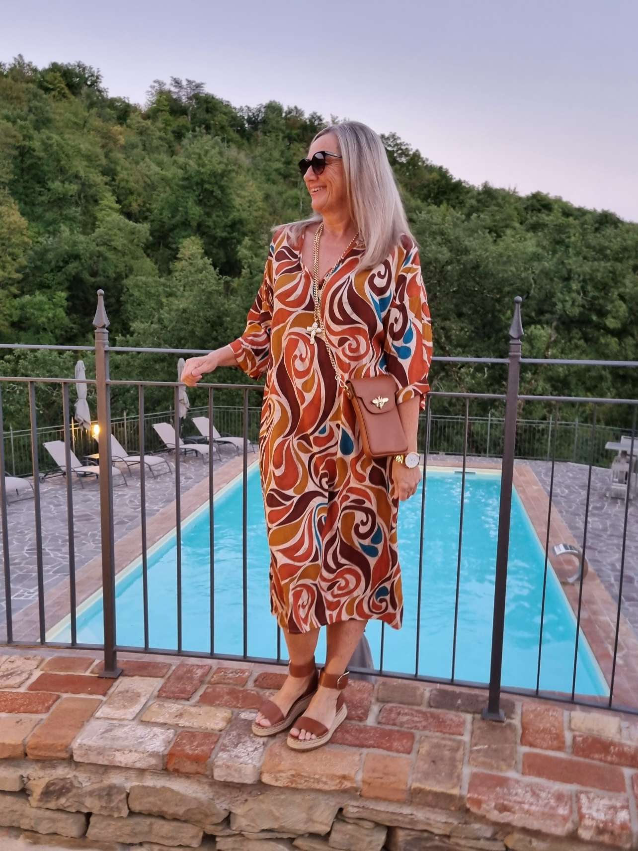 EDLES DRESS LEA ROST 34-42 Made in Italy Kleid EDLES DRESS LEA ROST 34-42 Made in Italy Kleid