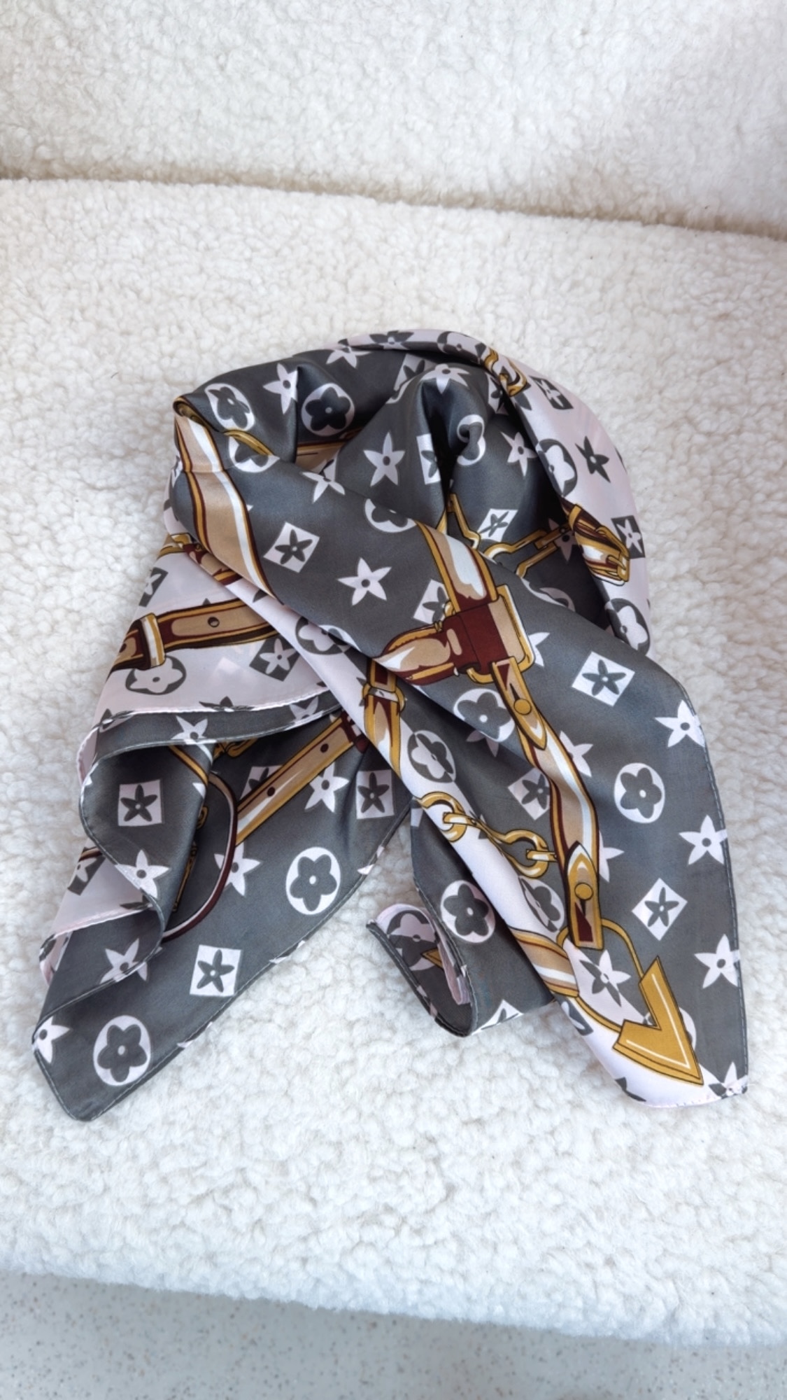 HALSTUCH CHAIN Leo Design Tuch Schal