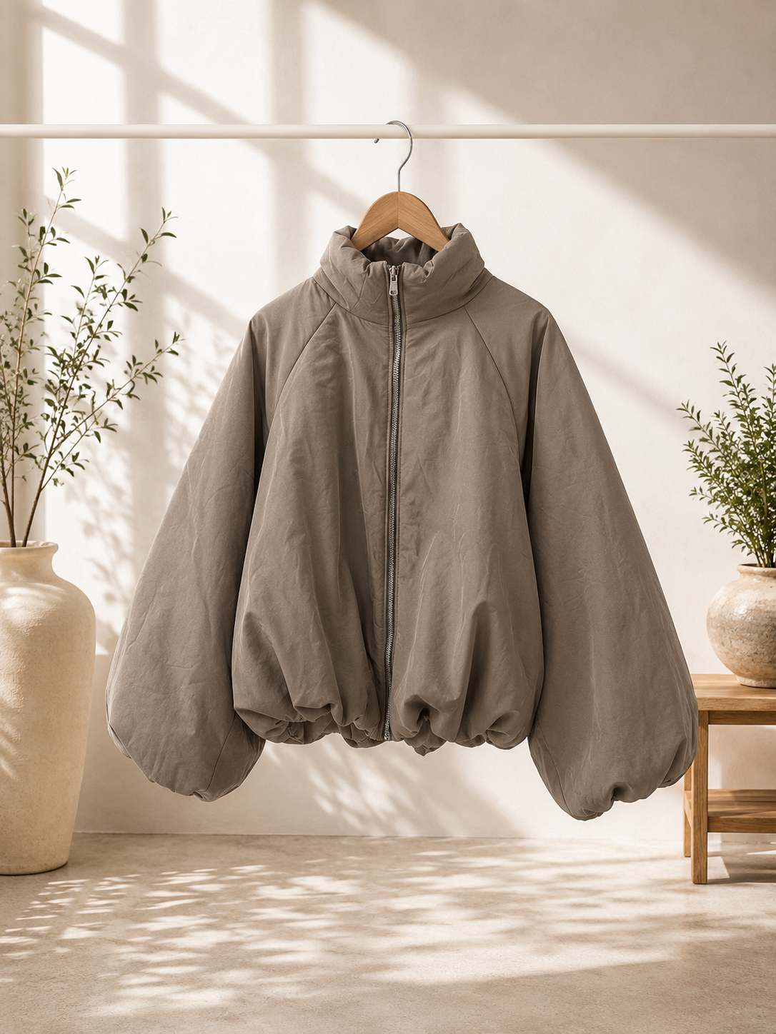 Jacke Puffy Monika – lässiger Allrounder für die Übergangszeit Made in Italy 34-40/42