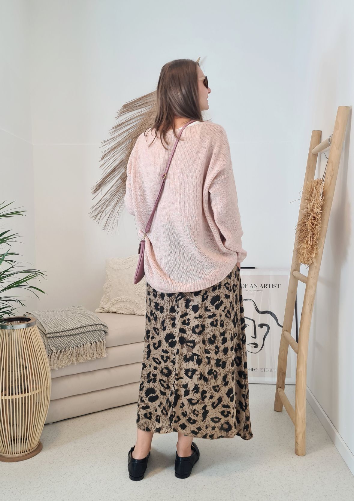 OVERSIZE KNIT SWEATER CARO ROSA edler Strickpullover Pullover 34-42/44 Vokuhila Made in Italy OVERSIZE KNIT SWEATER CARO ROSA edler Strickpullover Pullover 34-42/44 Vokuhila Made in Italy