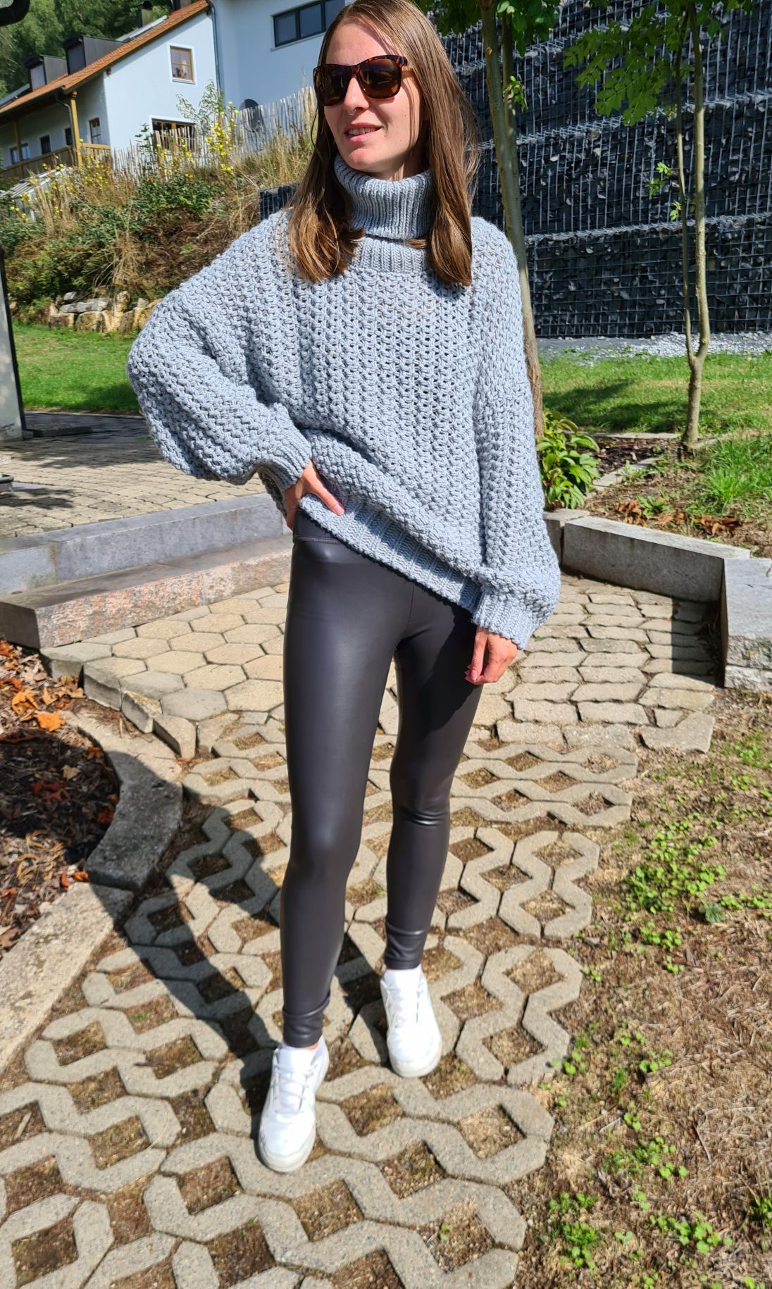 FAKE LEATHER THERMO LEGGINGS MILVA ANTHRAZIT VARIANENARTIKEL Kunstleder Lederimitat Hose FAKE LEATHER THERMO LEGGINGS MILVA ANTHRAZIT VARIANENARTIKEL Kunstleder Lederimitat Hose