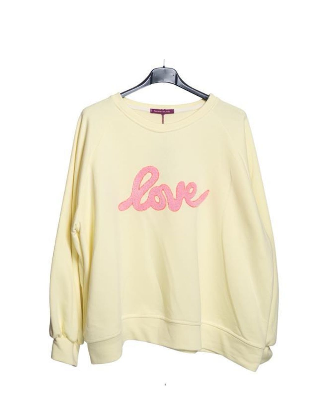 STATEMENT SWEATER LOVE Made in Italy 34-42
