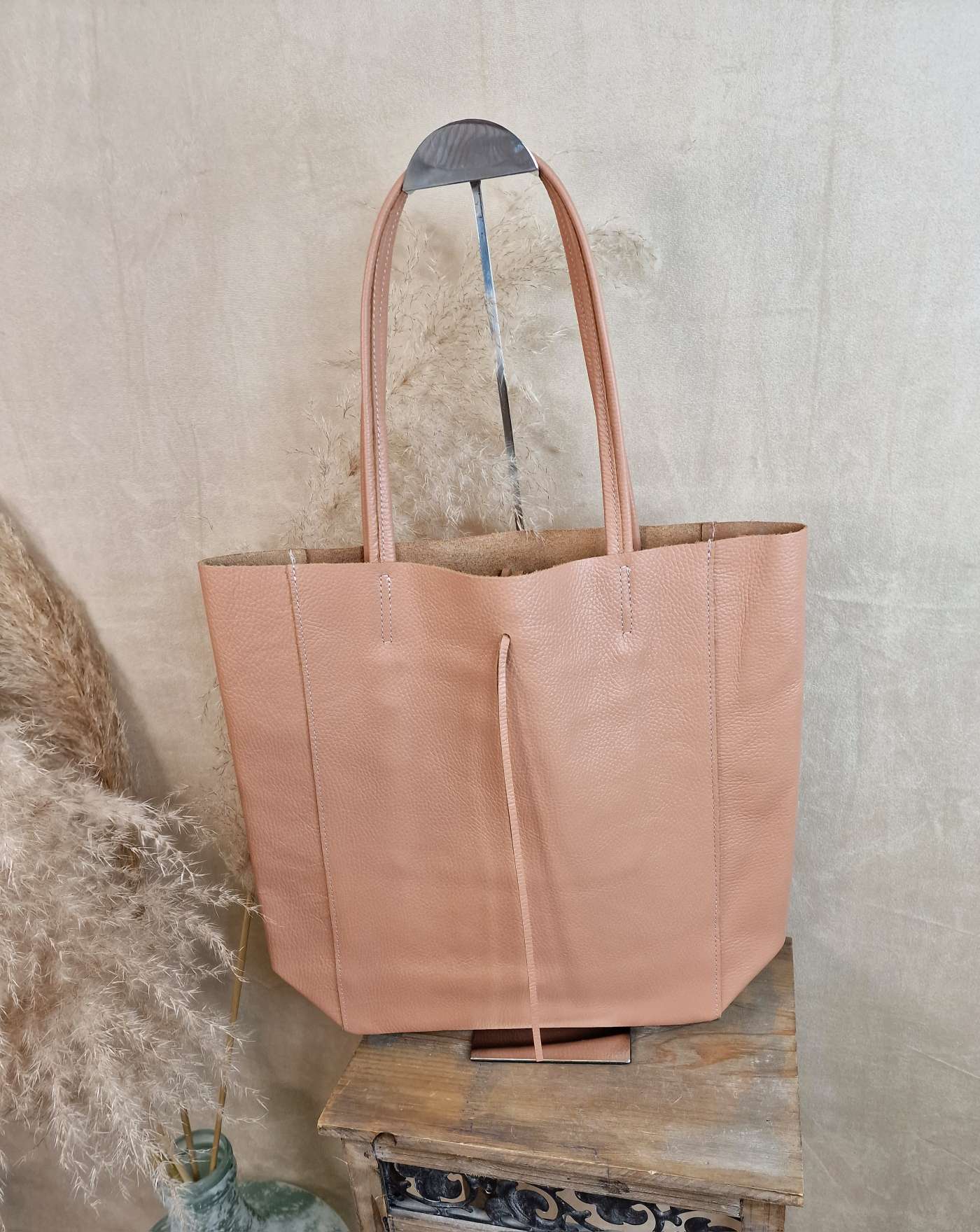 BASIC LEDER SHOPPER MARA LACHS Made in Italy Ledertasche Tasche BASIC LEDER SHOPPER MARA LACHS Made in Italy Ledertasche Tasche