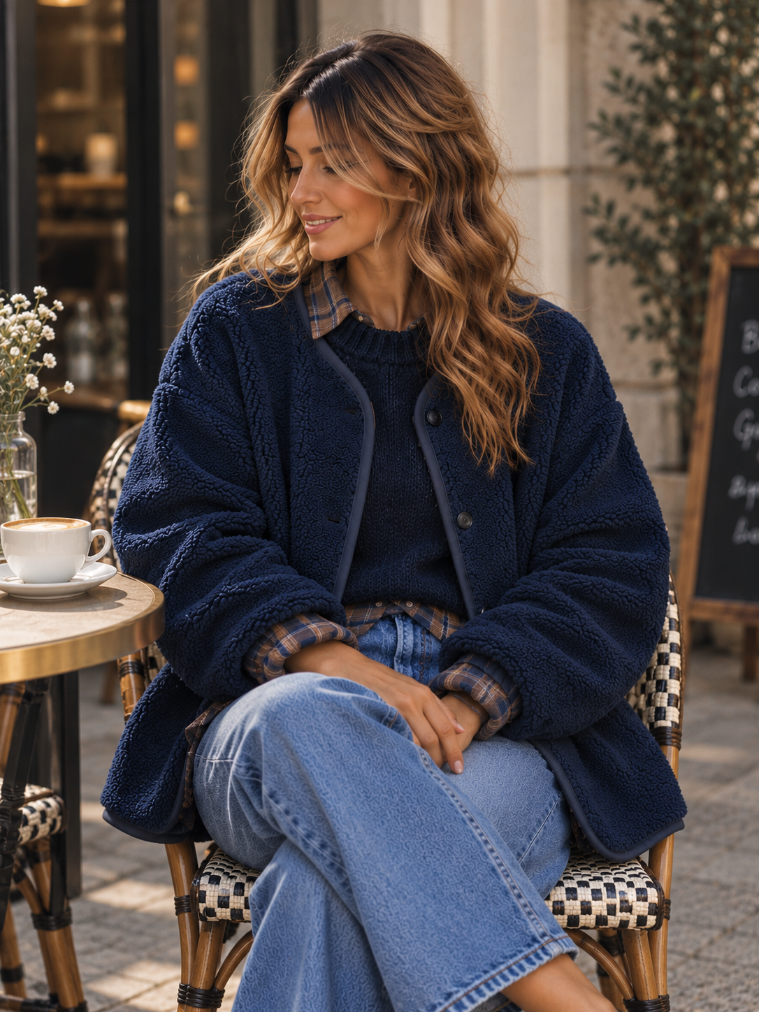 Teddyjacke Uni – TJ0159 | Made in Italy | 34-40/42