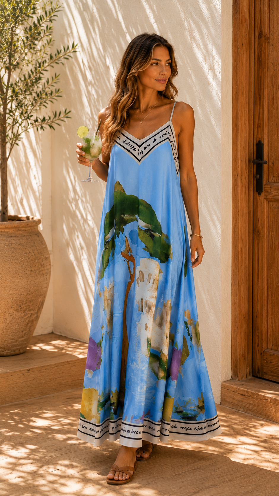 Kleid Amalfi Vista – Made in Italy | passend bis Größe 42