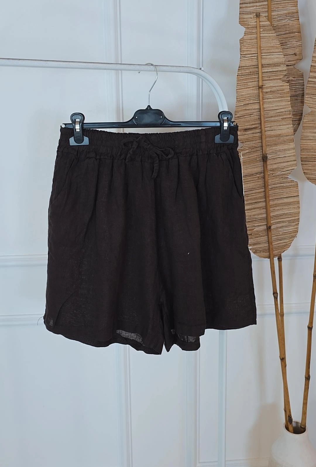 LINEN SHORTS BONITA KURZ Made in Italy 34-42 Leinenshort