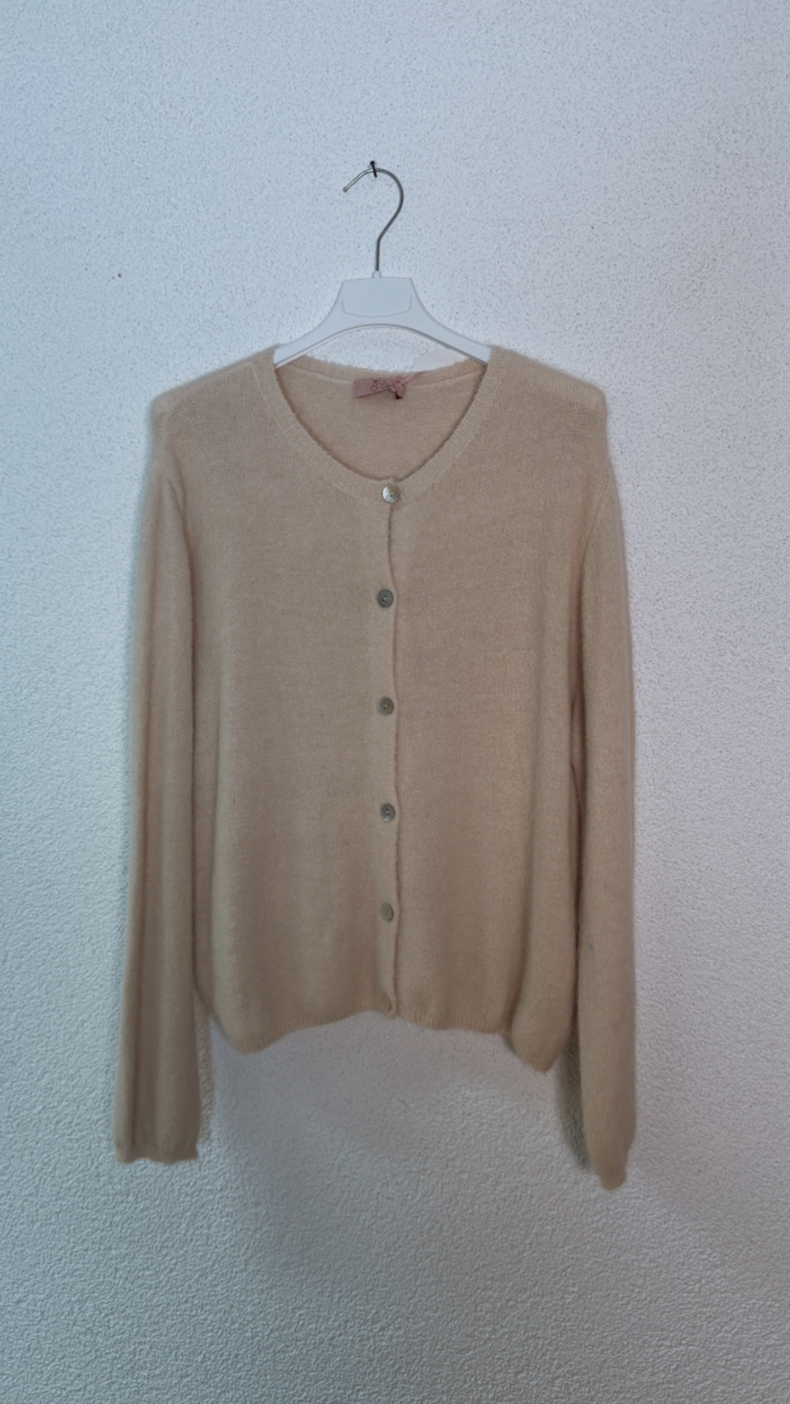 Kuschelige Strickjacke Elara mit Angora Made in Italy Gr 34-42
