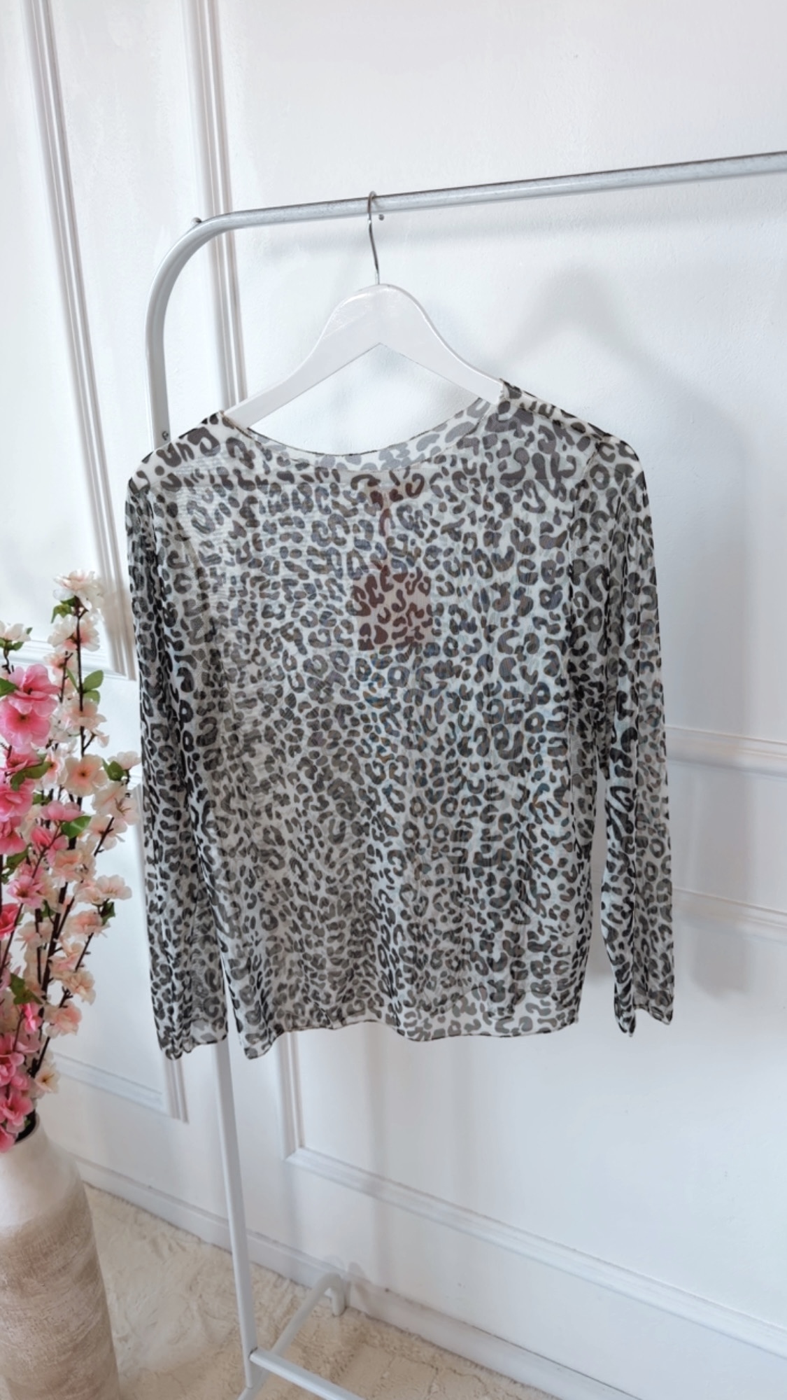 SHIRT LANGARM LEO NELIA Made in Italy 34 - 40