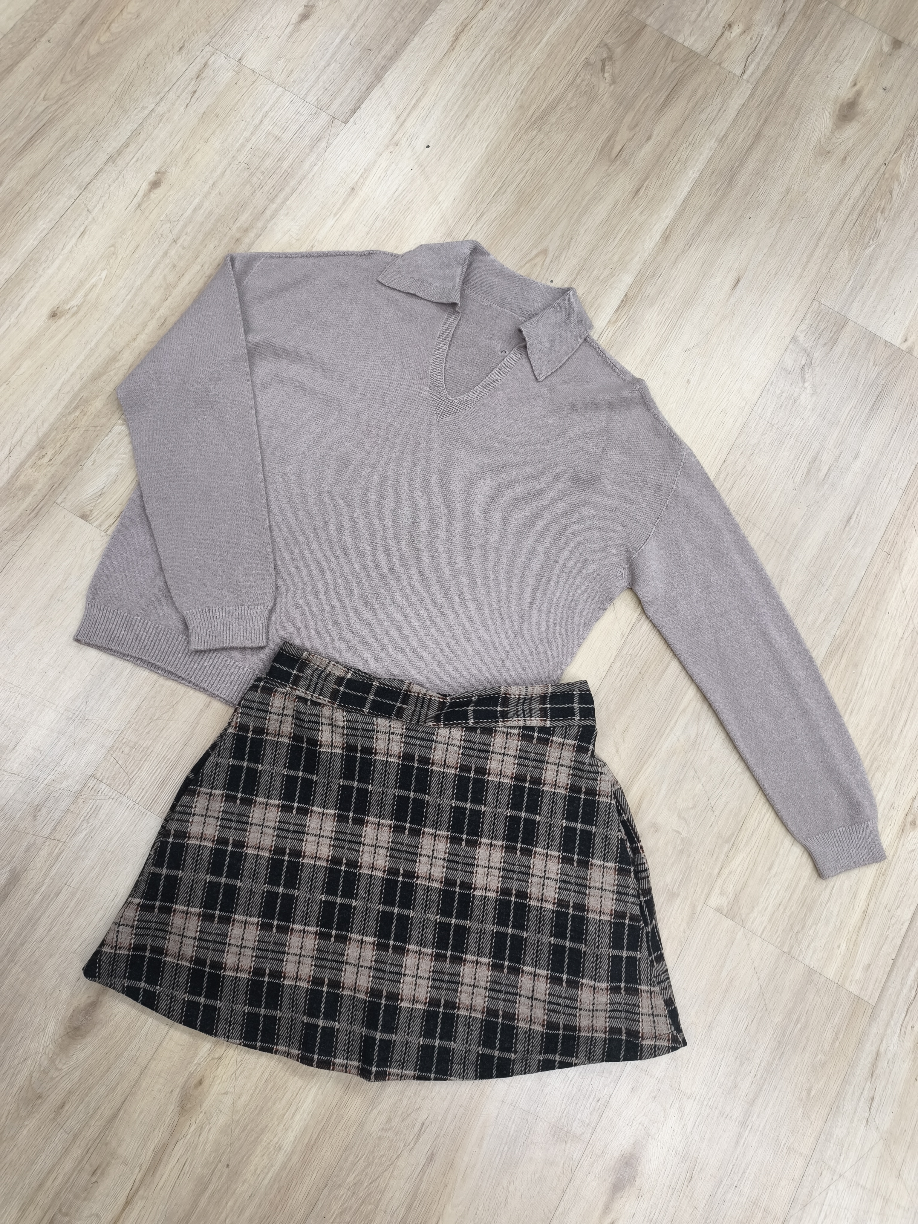 Classic Strickpullover mit Kragen I SP0173 I 34-42/44 I Made in Italy