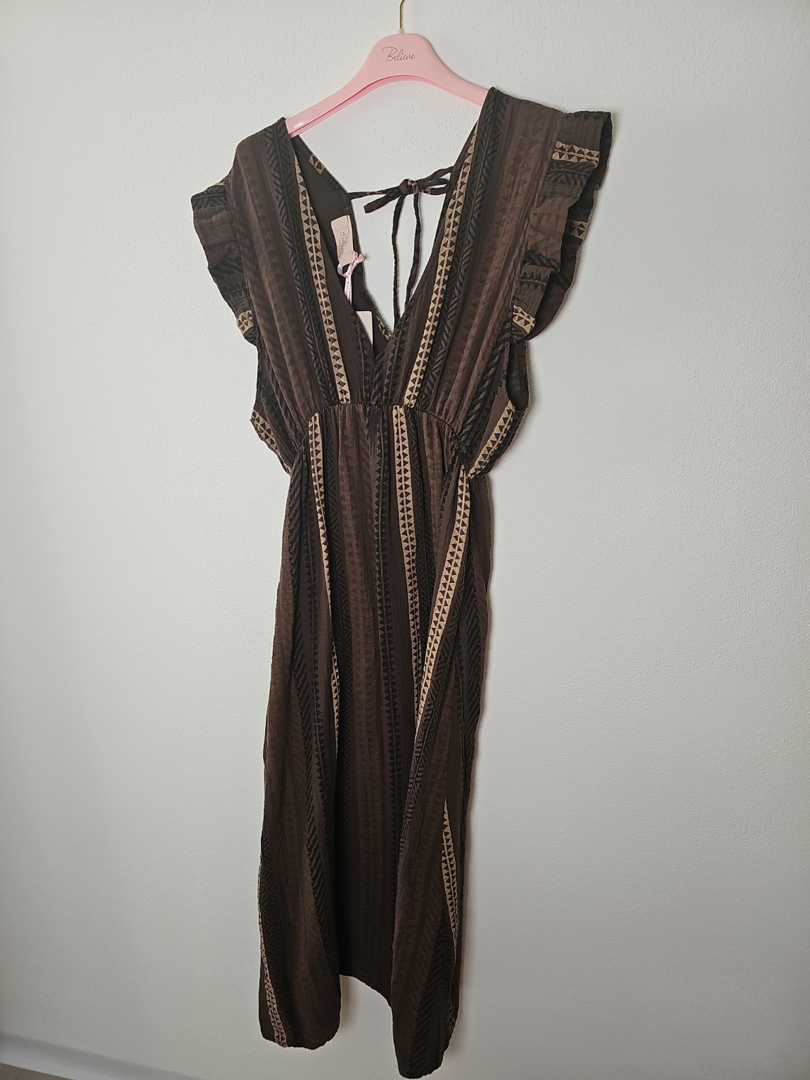 Aztek Musselin Kleid Elira Made in Italy 34-42