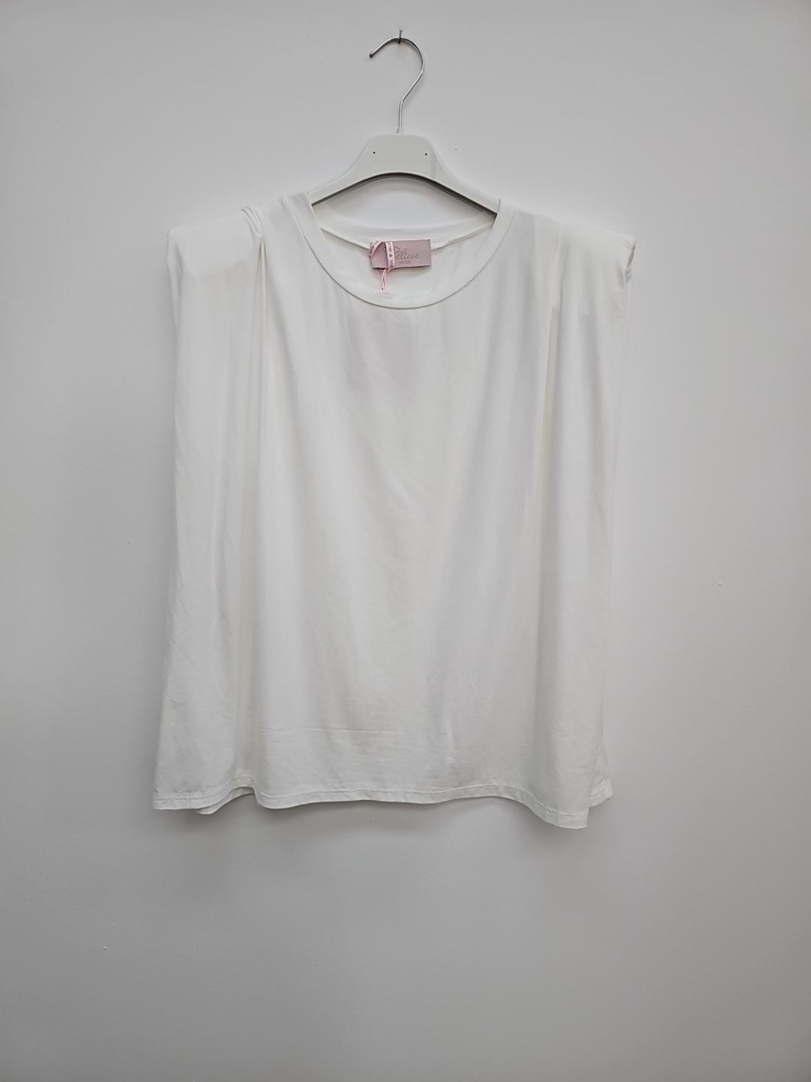 Shirt Talina mit Schulterpolstern Made in Italy 34-42/44
