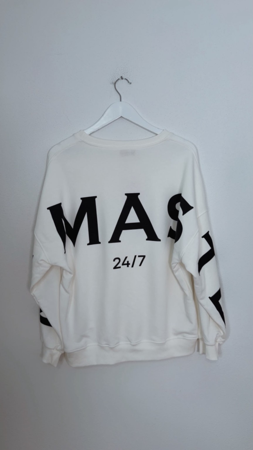 Sweatshirt „Namaste 24/7 Uni“ – Made in Italy | One Size bis ca. Gr. 42