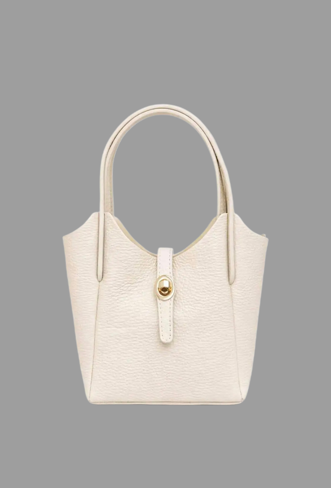 Edle Mini-Ledertasche Madison mit Drehverschluss – kompakt & luxuriös Made in Italy