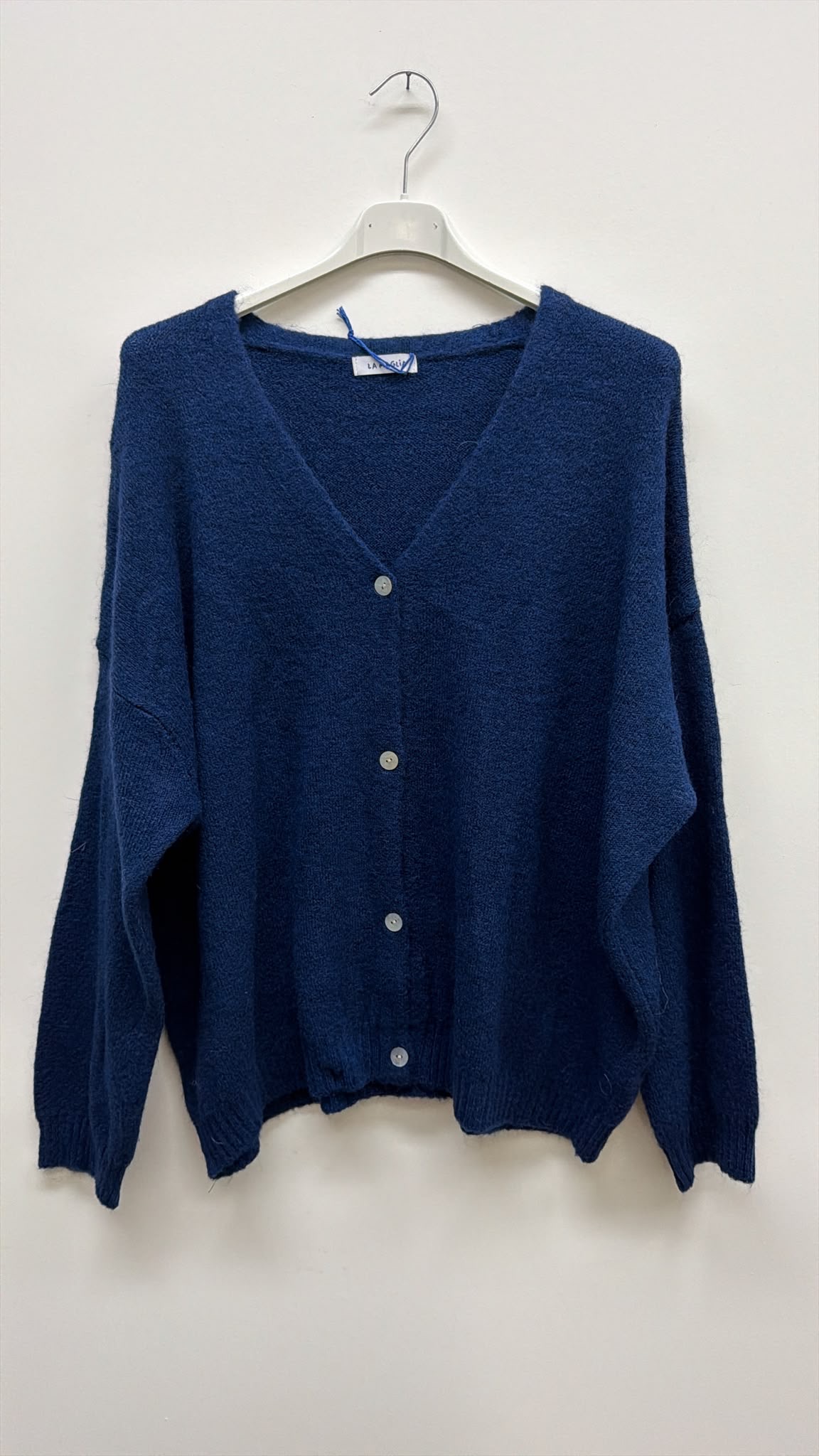Agnetha – Oversize Alpaka Strickjacke | Made in Italya Cardigan  34-44