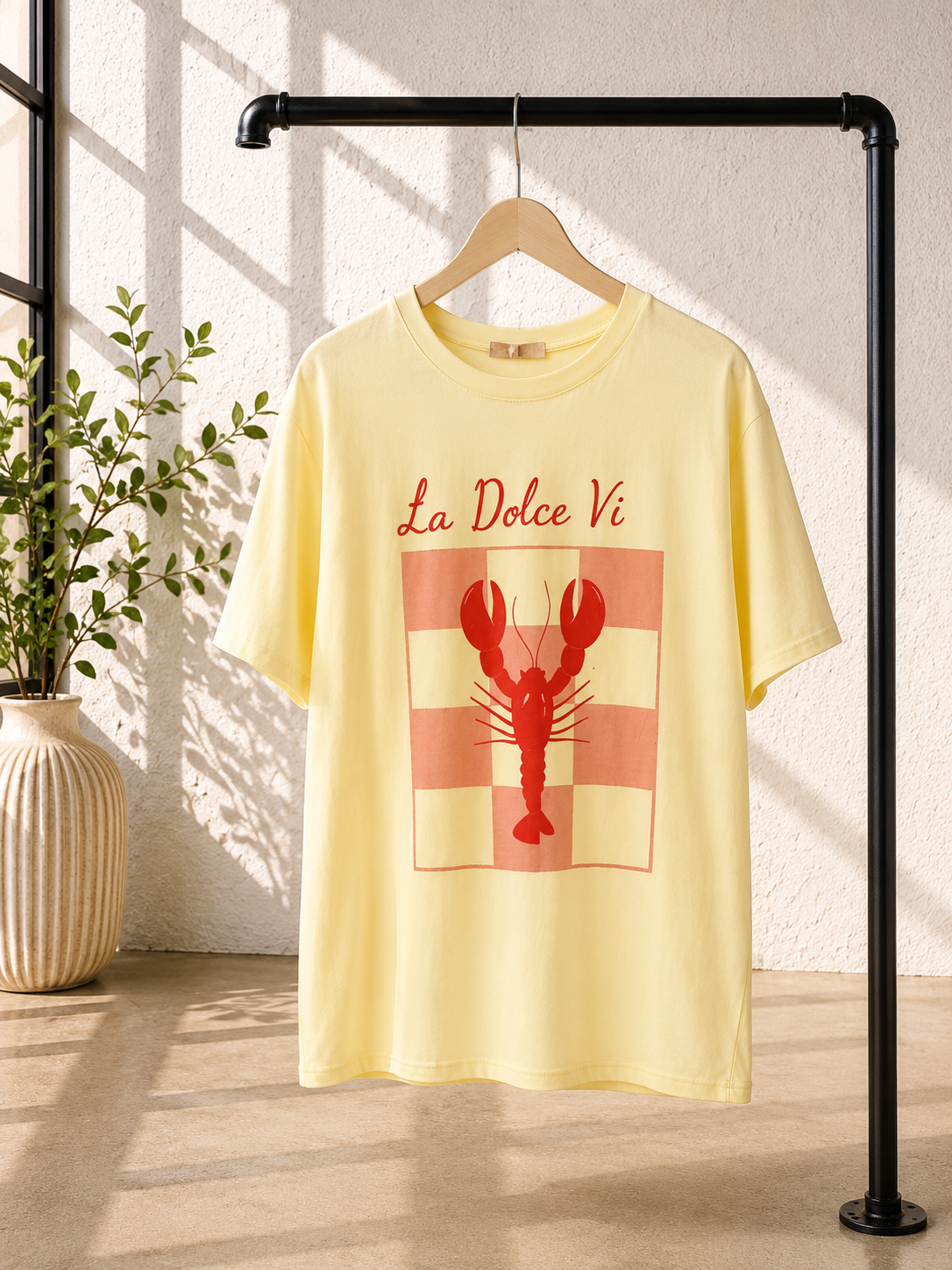 🦞💖✨ T-Shirt Lobster La Dolce Vi Uni Calystrina Made in Itlay 34-42/44 ACHTUNG SOMMERSCHNAPPER SIND VOM UMTAUSCH AUSGESCHLOSSEN